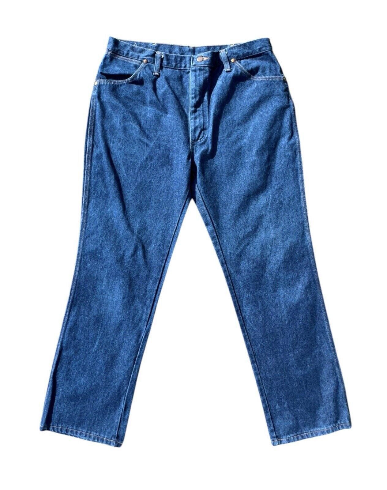 Wrangler Vintage Wrangler 80s 90s Cowboy Cowboy Cut Jeans 38x30 Size US 38 / EU 54 - 1 Thumbnail