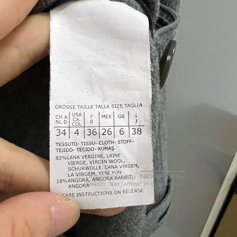 Max Mara Max Mara Grey Coat Size S / US 4 / IT 40 - 3 Thumbnail