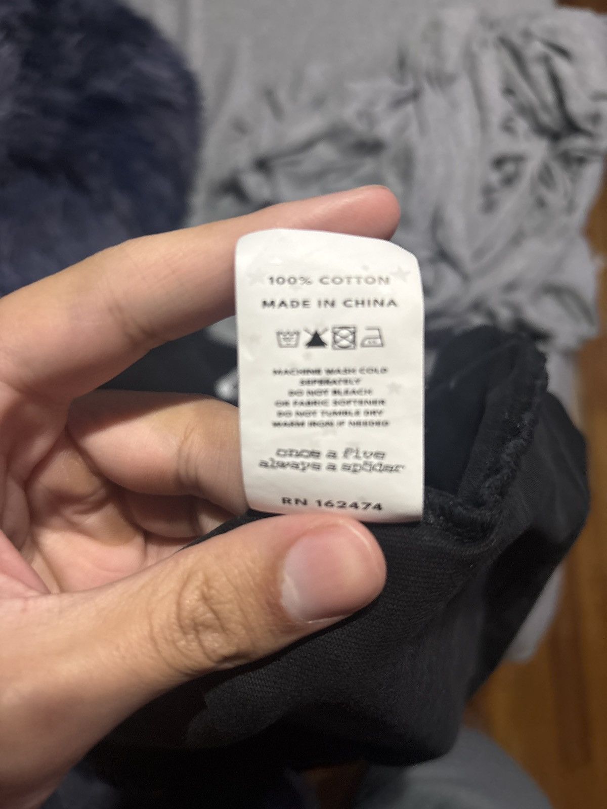 Sp5der Sp5der Jeffery cropped shirt Size US M / EU 48-50 / 2 - 4 Thumbnail