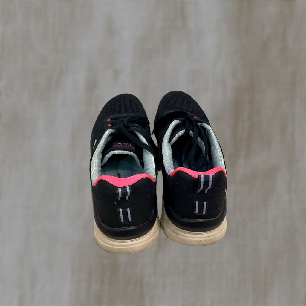 SKECHERS Skechers D'Lux Walker Cool Grove Womens Athletic Shoes Black MultI Relaxed Fit 9.5 Low Top Rubber Outsole Breathable Air-Cooled Memory Foam Comfort Size US 10 / IT 40 - 1 Thumbnail