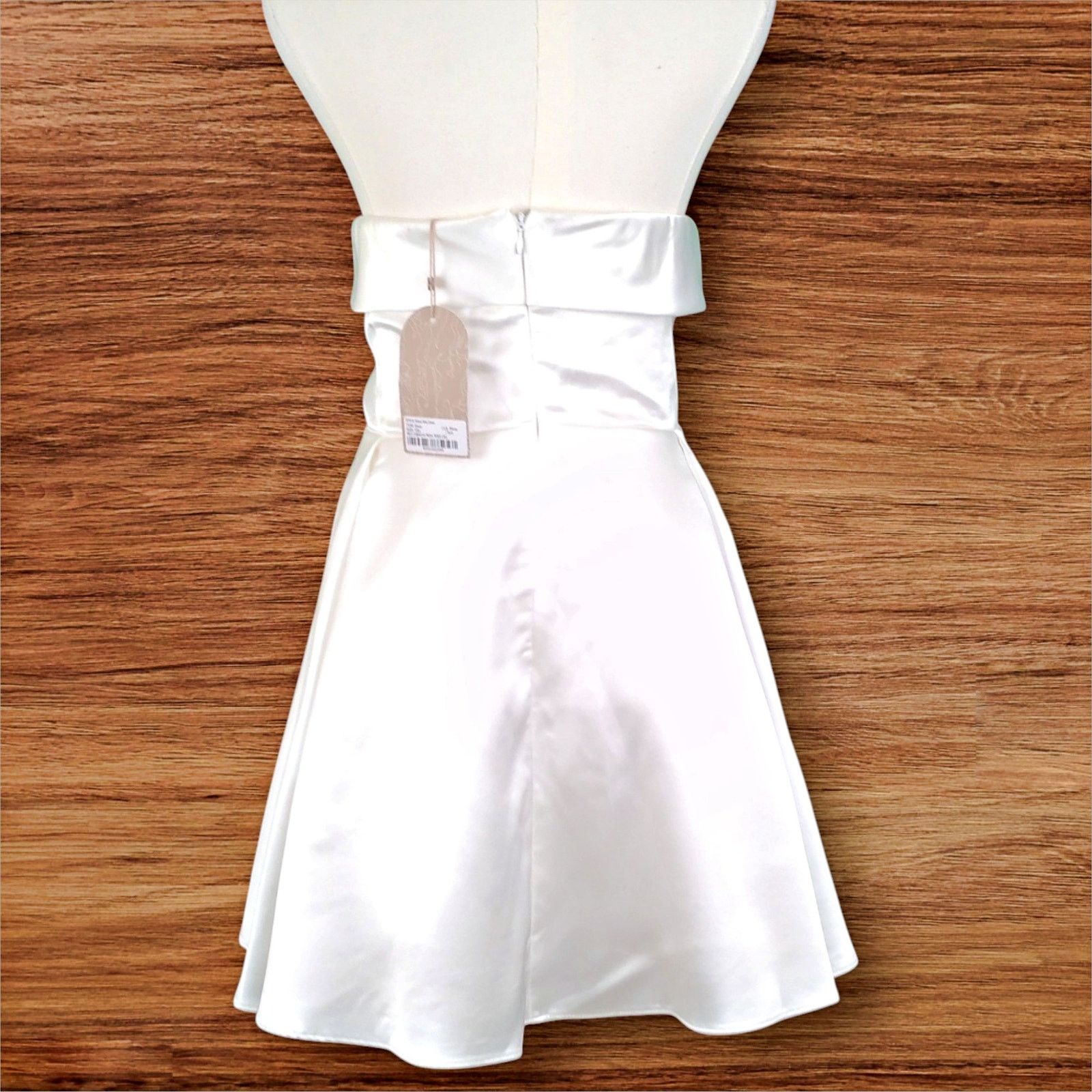 Other MESHKI Eileen Mini Dress White Bridal 3XL NWT Wedding Size 3XL / US 20-22 - 3 Thumbnail