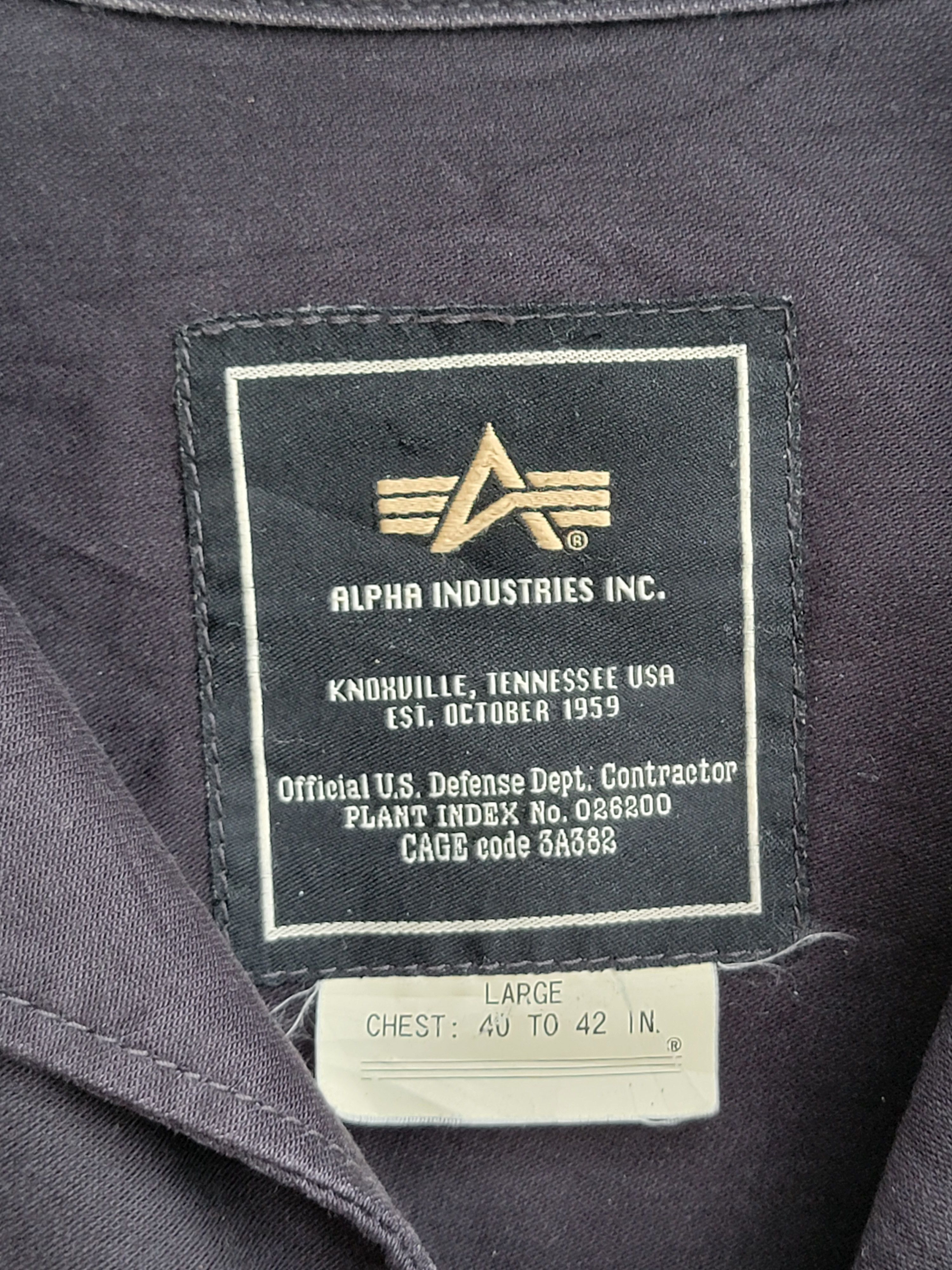 Alpha Industries × Vintage Vintage Alpha Industries Jacket Size US L / EU 52-54 / 3 - 10 Thumbnail