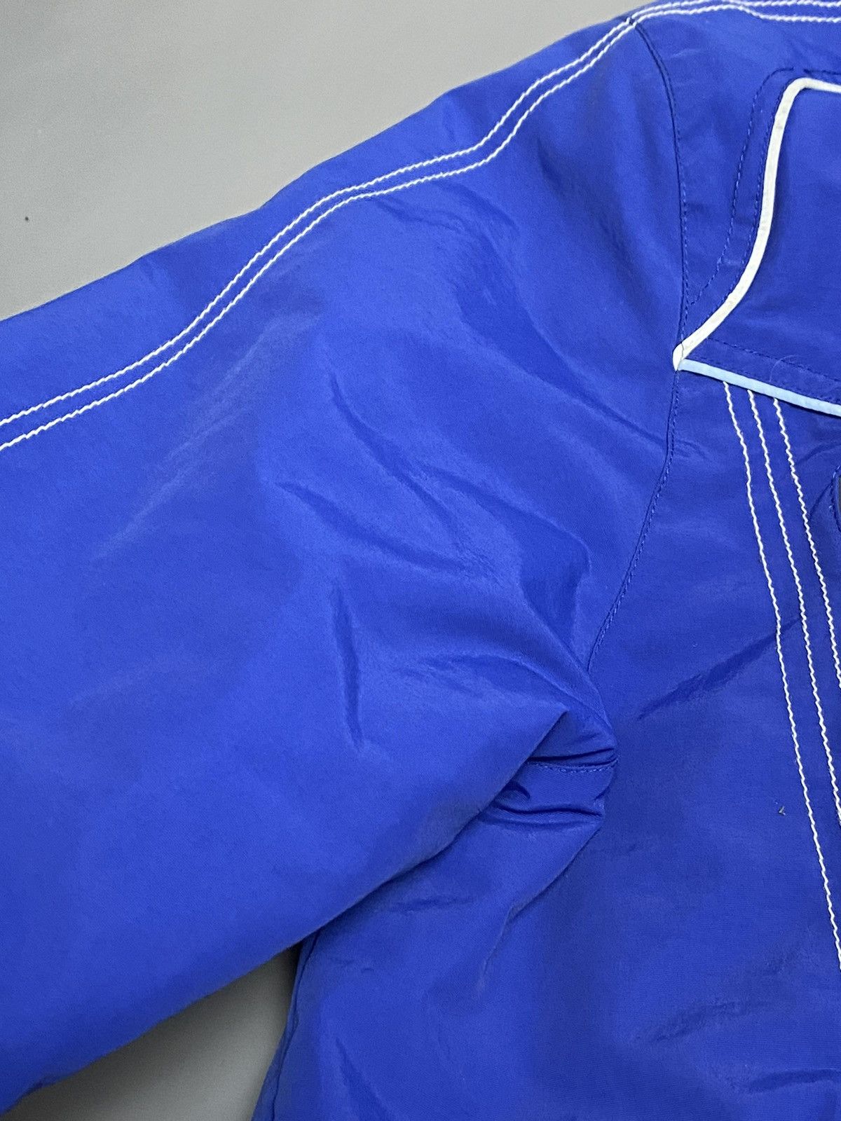 Yamaha VTG Yamaha Racing Padded Bomber Jacket Blue Moto Size Men XL Size US XL / EU 56 / 4 - 14 Thumbnail