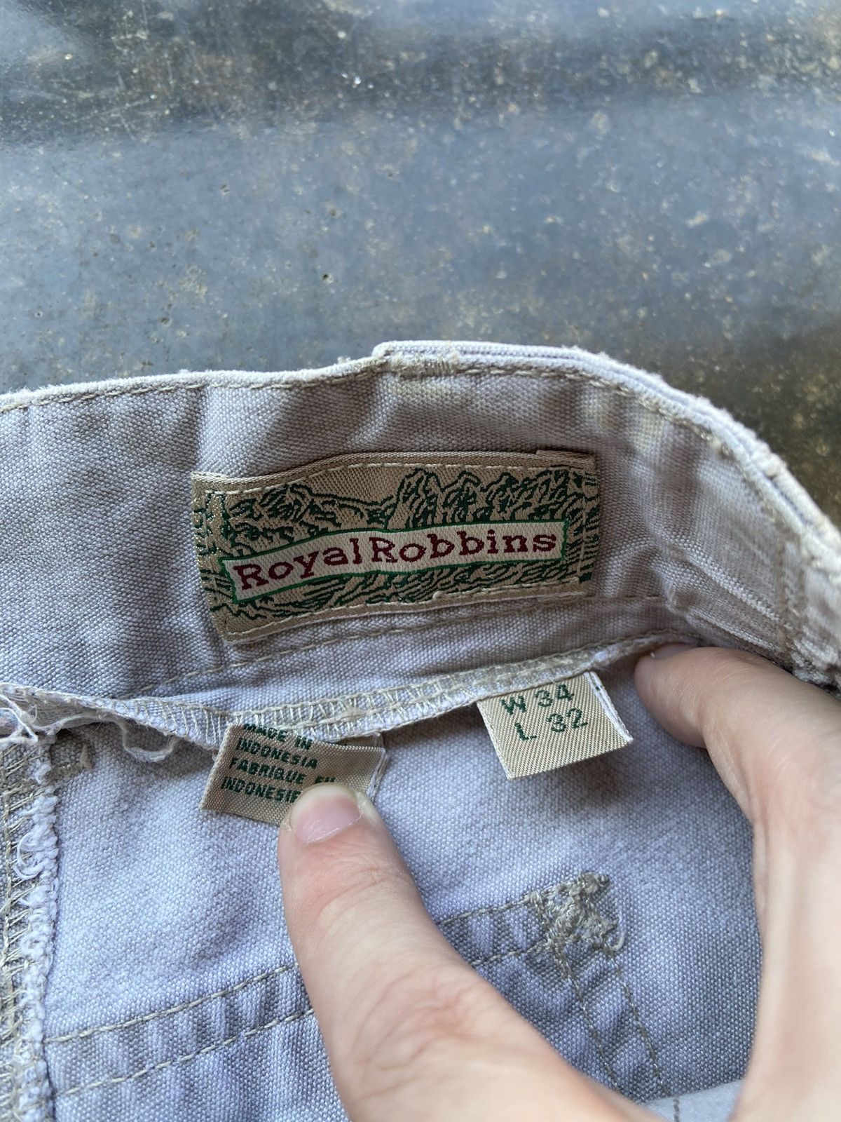Vintage Crazy Vintage Baggy 90’s Carhartt Style Cargo Pants 32x32 Size US 32 / EU 48 - 5 Thumbnail