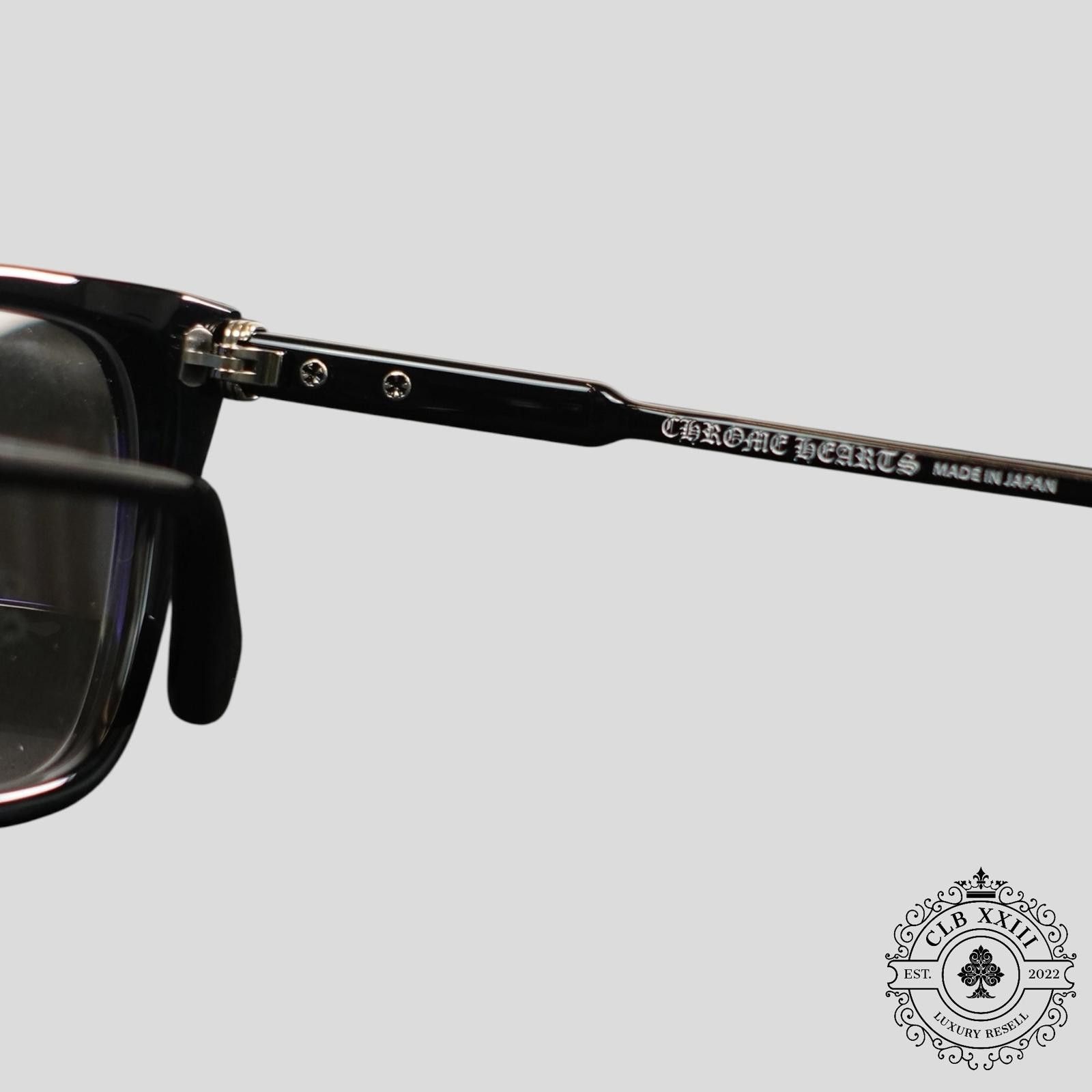 Chrome Hearts Chrome Hearts Siffilis Glasses in Black Size ONE SIZE - 4 Thumbnail