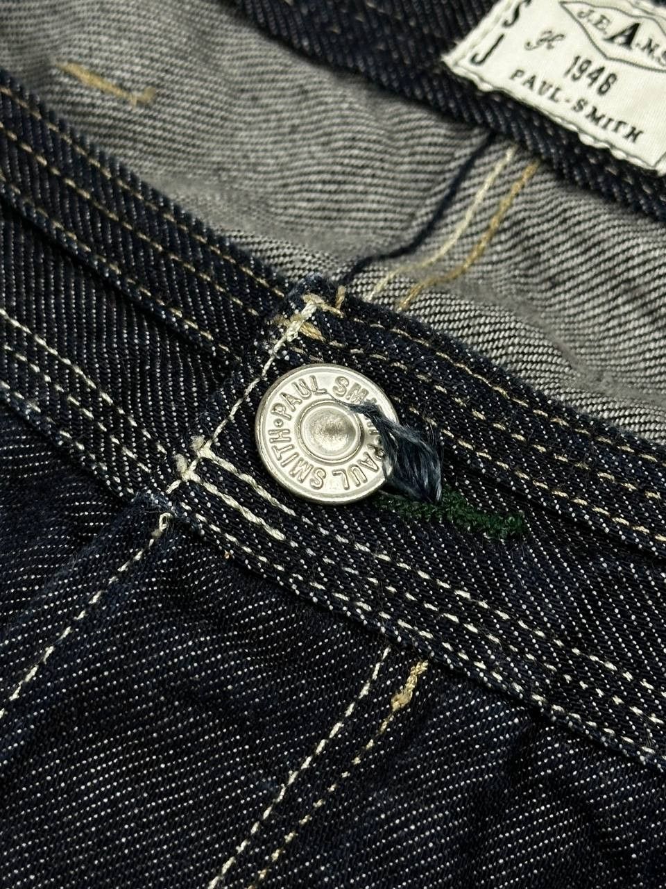 Paul Smith Paul Smith Dark Wash Fading Denim Taper Jeans Size US 38 / EU 54 - 9 Thumbnail