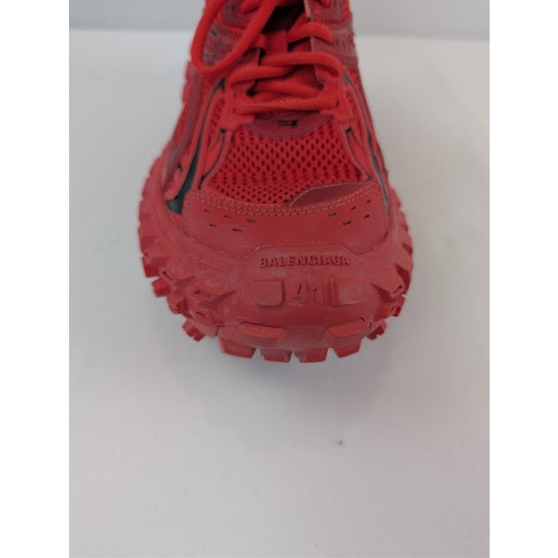 Balenciaga o1rshd1 Bouncer / Defender Sneaker in Red / Black Size US 8 / EU 41 - 14 Thumbnail
