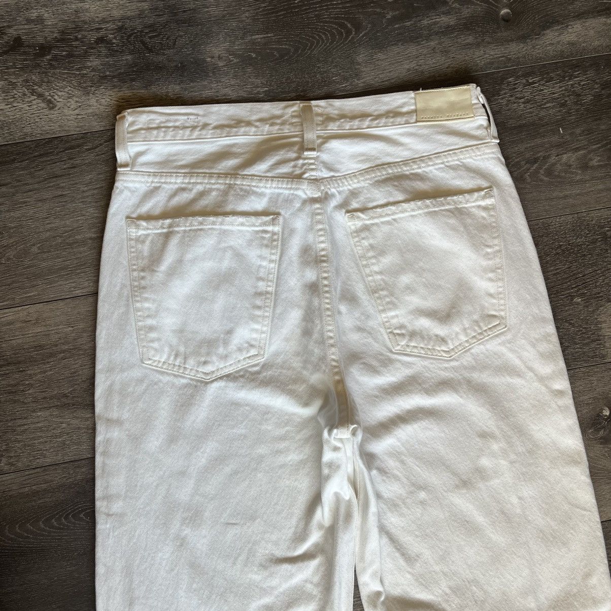 Citizens Of Humanity Citizens of Humanity Flavie Trouser Denim Jeans White Sz 27 Size 27" / US 4 / IT 40 - 4 Thumbnail