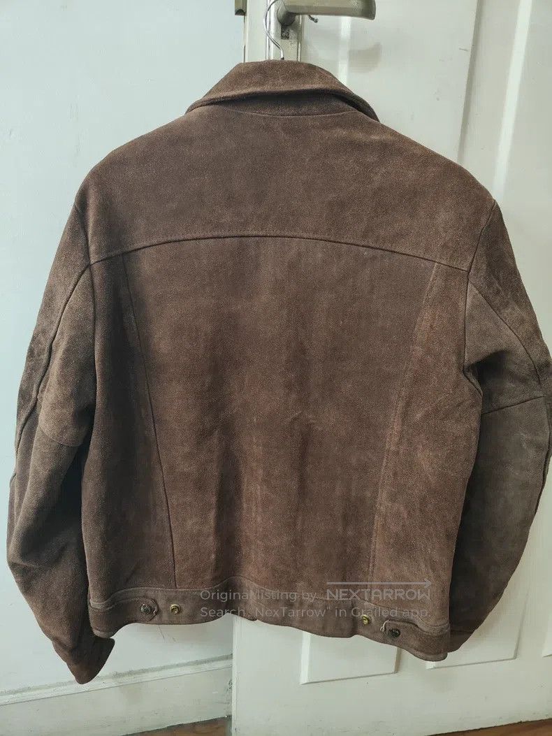 Schott Schott Suede 3rd denim leather jacket Size US L / EU 52-54 / 3 - 5 Thumbnail