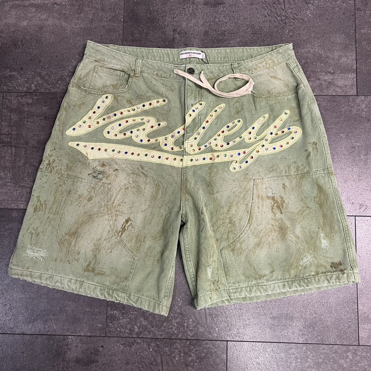 Vale Vale Forever Skittle Jorts Dirty Green Size US 40 / EU 56 - 1 Thumbnail