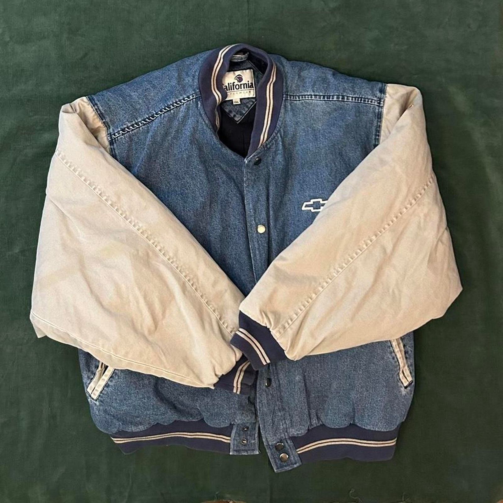 Other Rare 1990s chevrolet embroidered jacket Size US XL / EU 56 / 4 - 1 Thumbnail