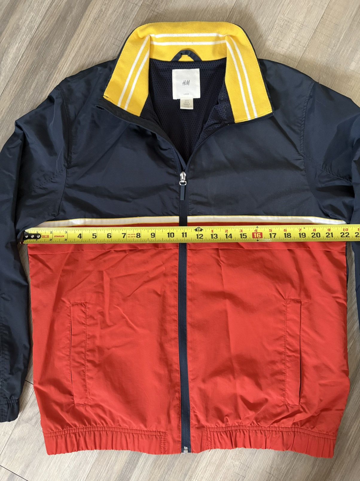 H&M H&M Navy/Red Rain Jacket Size US M / EU 48-50 / 2 - 4 Thumbnail
