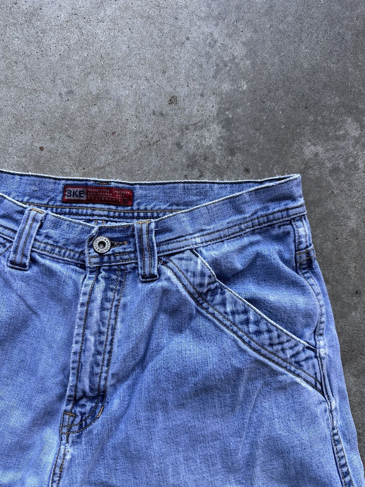 Vintage Y2K BKE Denim Jorts Size US 31 - 3 Thumbnail