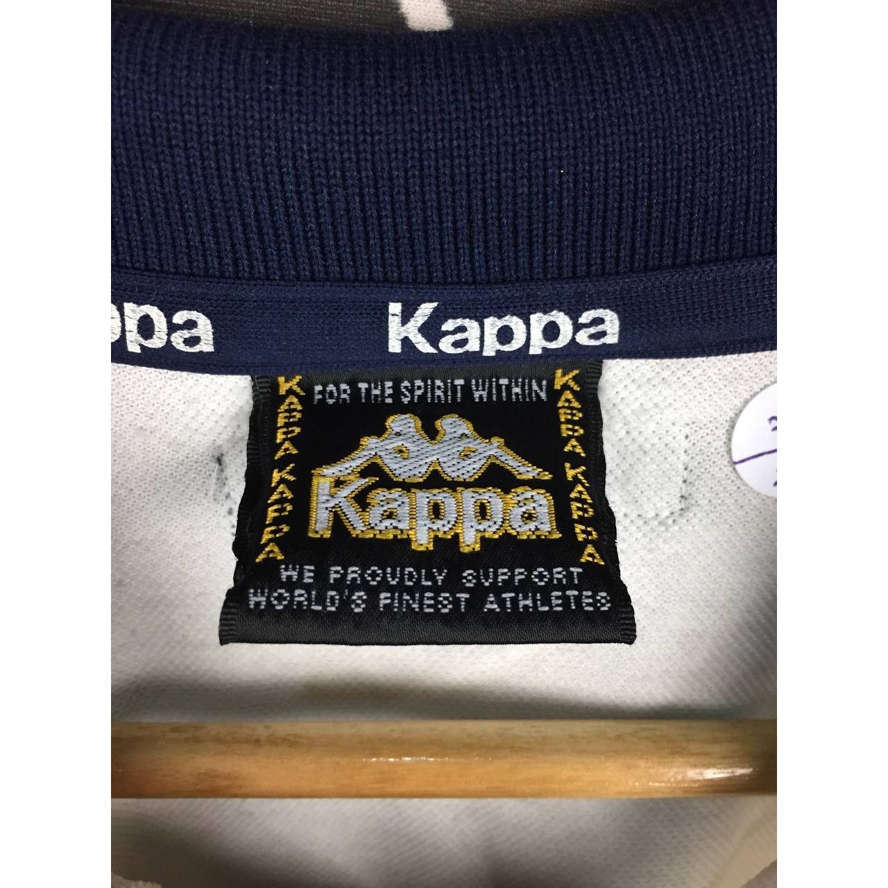 Kappa × Vintage Vtg Kappa Made In Japan Like No Other Cool & Dry Polo Tee Size US L / EU 52-54 / 3 - 11 Thumbnail