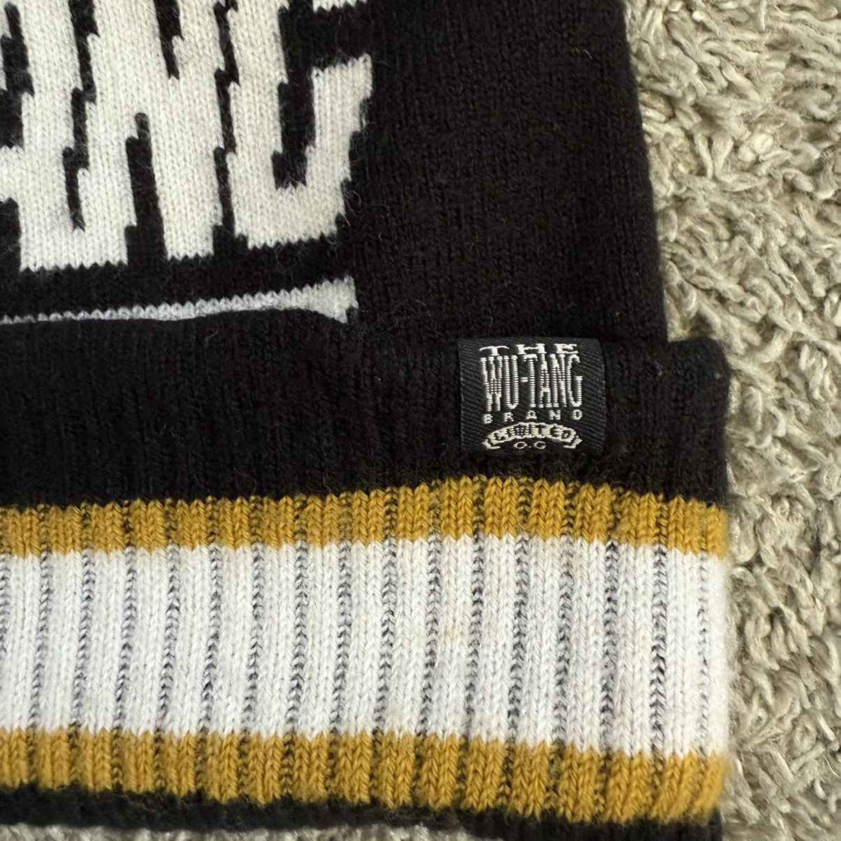Wu-Tang Clan 🔴Wu-Tang Beanie WuTang Clan Rare Gza Raekwon Size ONE SIZE - 2 Thumbnail