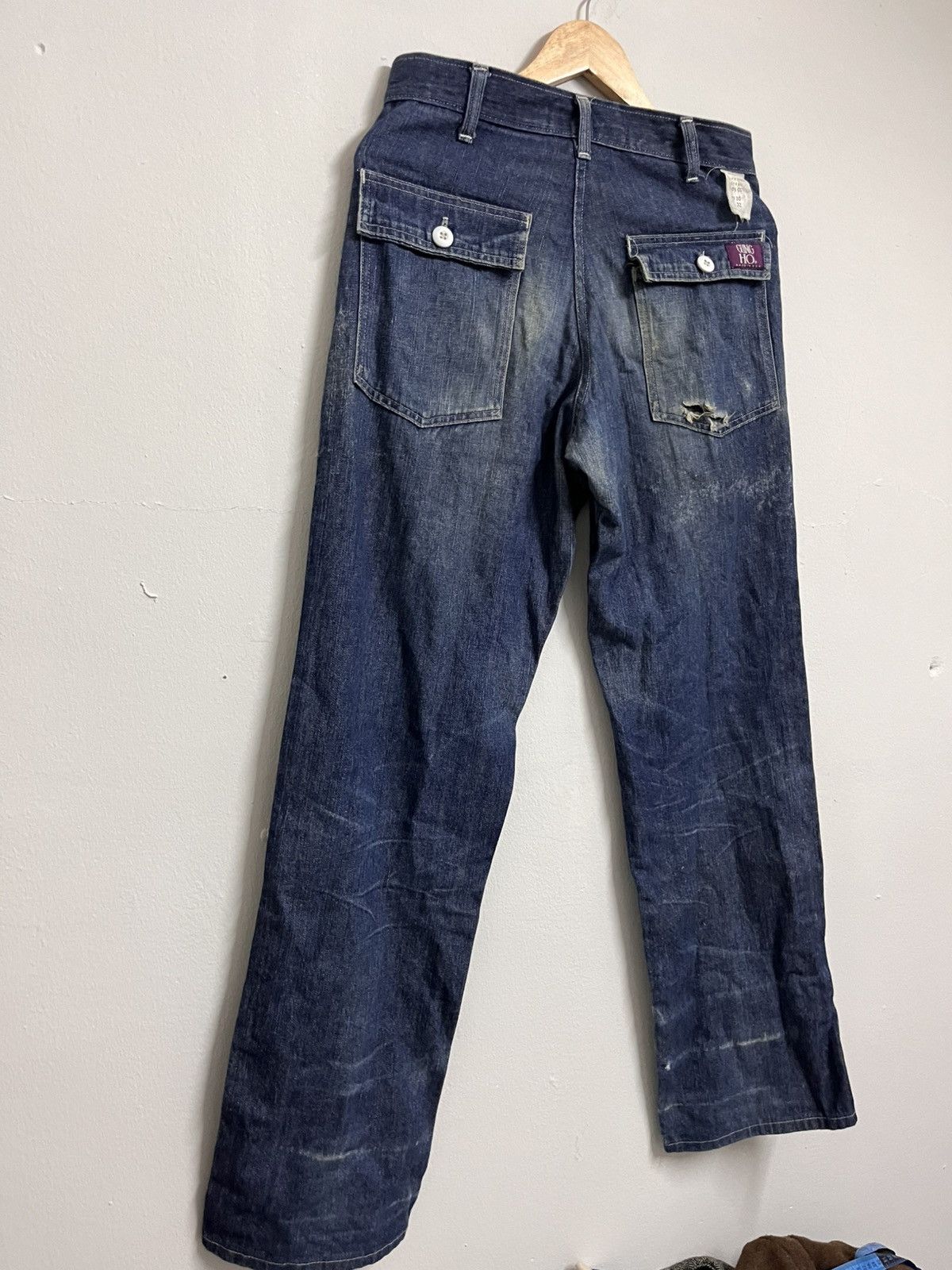 Full Count & Co. 💥Gung Ho Carpenter Workwear Jeans Size US 30 / EU 46 - 11 Thumbnail