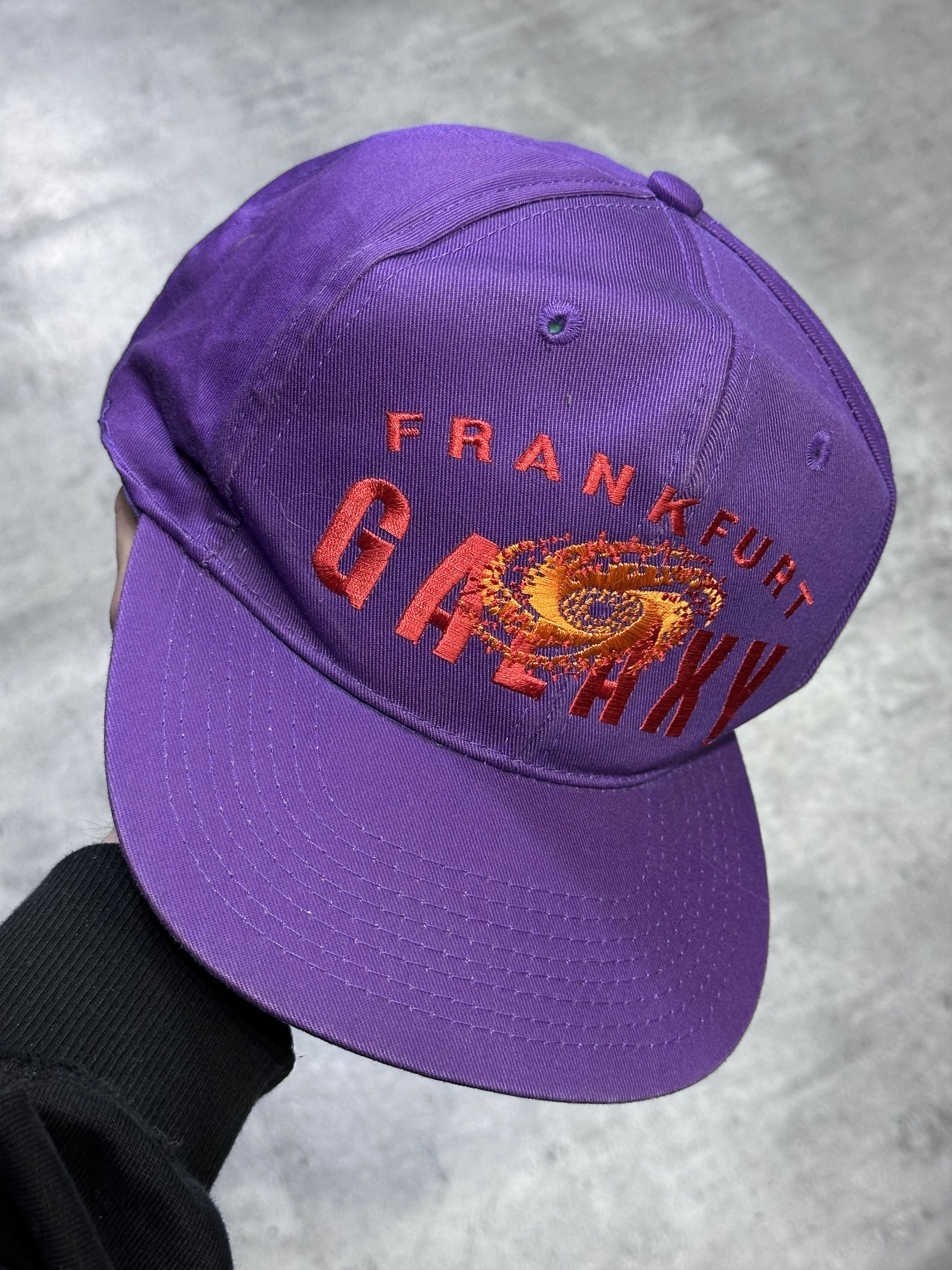 Vintage Frankfurt galaxy vintage purple hat snapback Size ONE SIZE - 1 Thumbnail