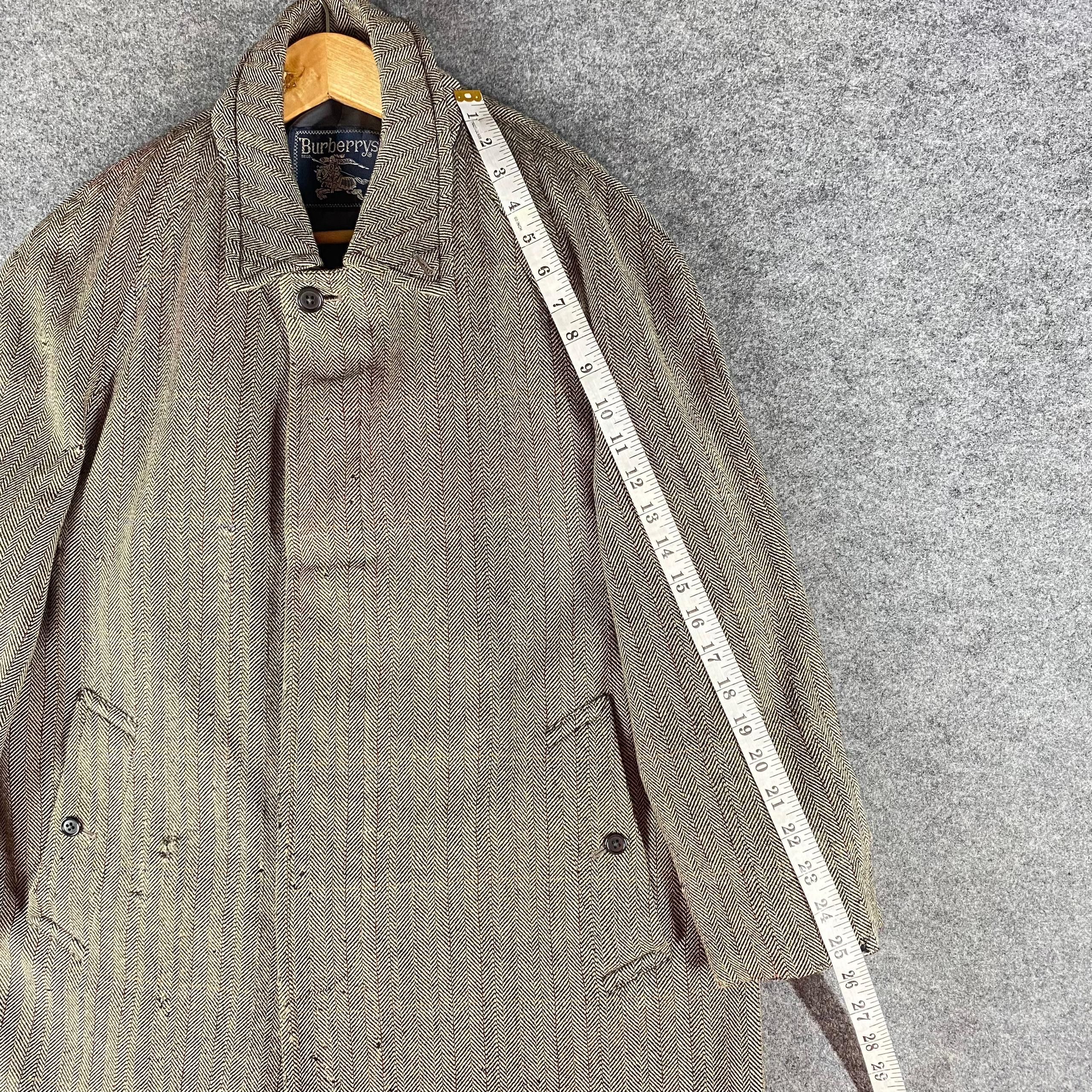 Burberry Prorsum Vintage 90s Burberry London Wool Cashmere Parka Jacket Size US L / EU 52-54 / 3 - 7 Thumbnail
