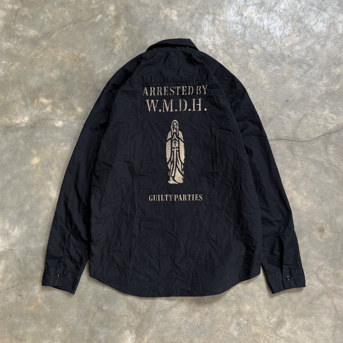 Wacko Maria Wacko Maria Arrested W.M.D.H Work Shirt Size US M / EU 48-50 / 2 - 2 Thumbnail