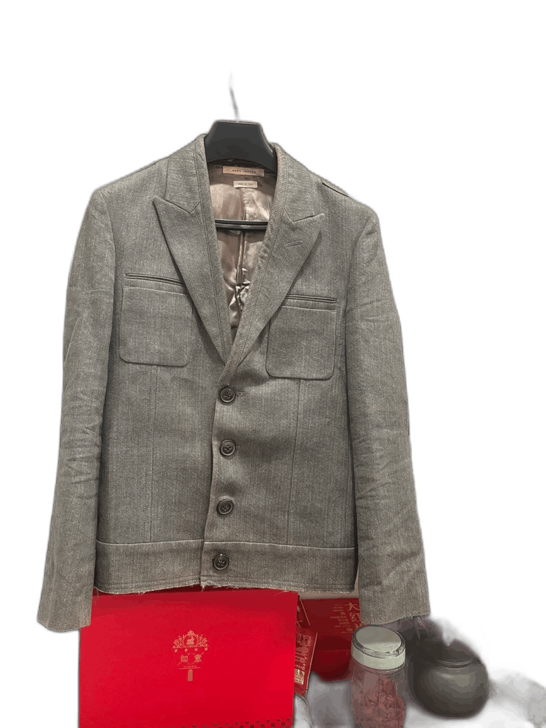 Marc Jacobs Marc Jacobs Linen Wool Casual Jacket Size US M / EU 48-50 / 2 - 1 Thumbnail