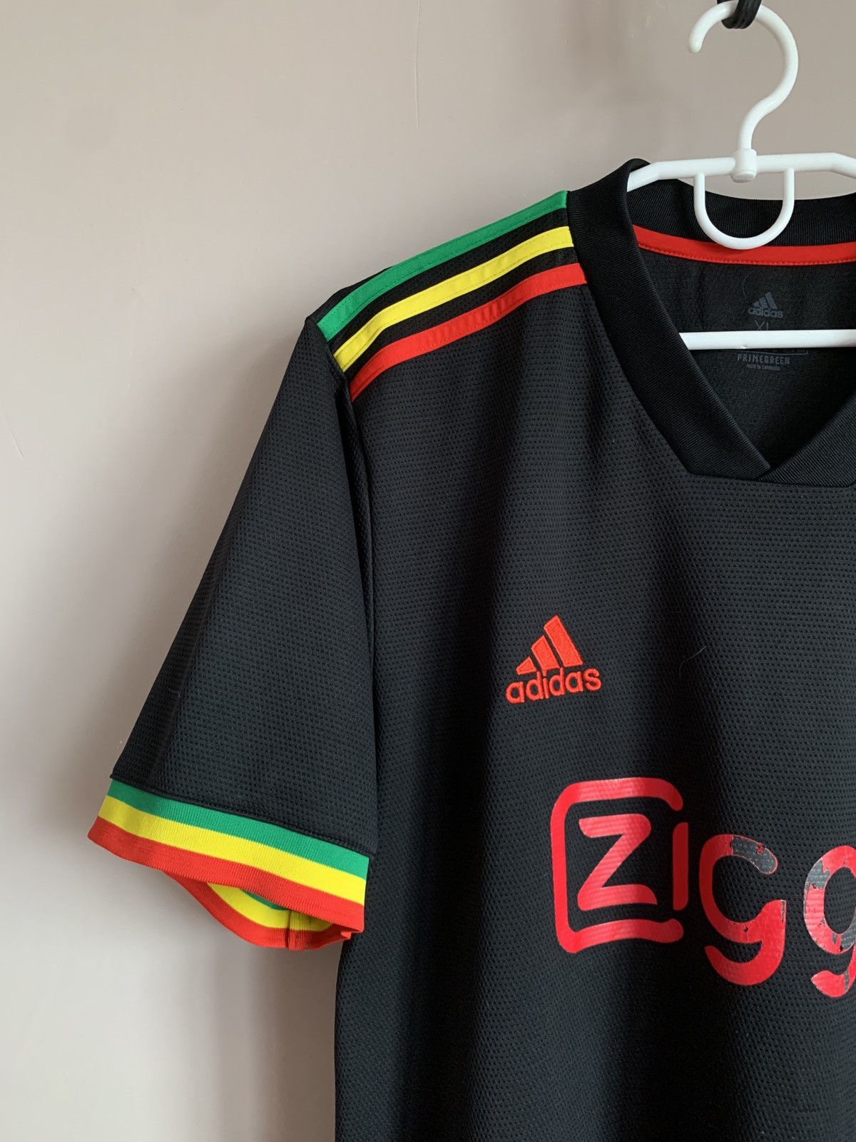Adidas Ajax 21/22 Third Football Shirt Adidas Bob Marley Soccer XL Size US XL / EU 56 / 4 - 3 Thumbnail