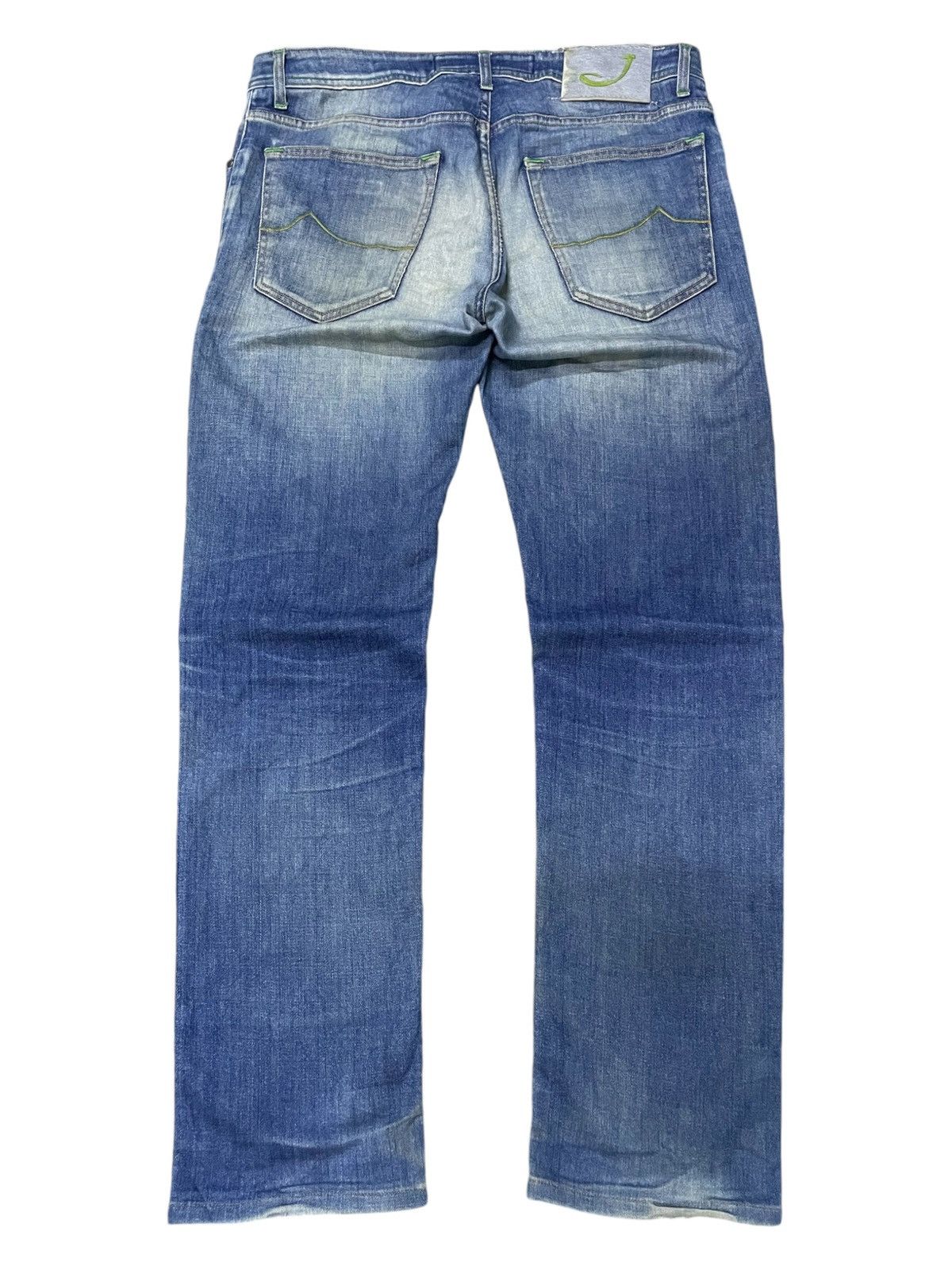 Jacob Cohen Jacob Cohen Hand Made italian Made Mud Wash Jeans Size US 33 - 2 Thumbnail