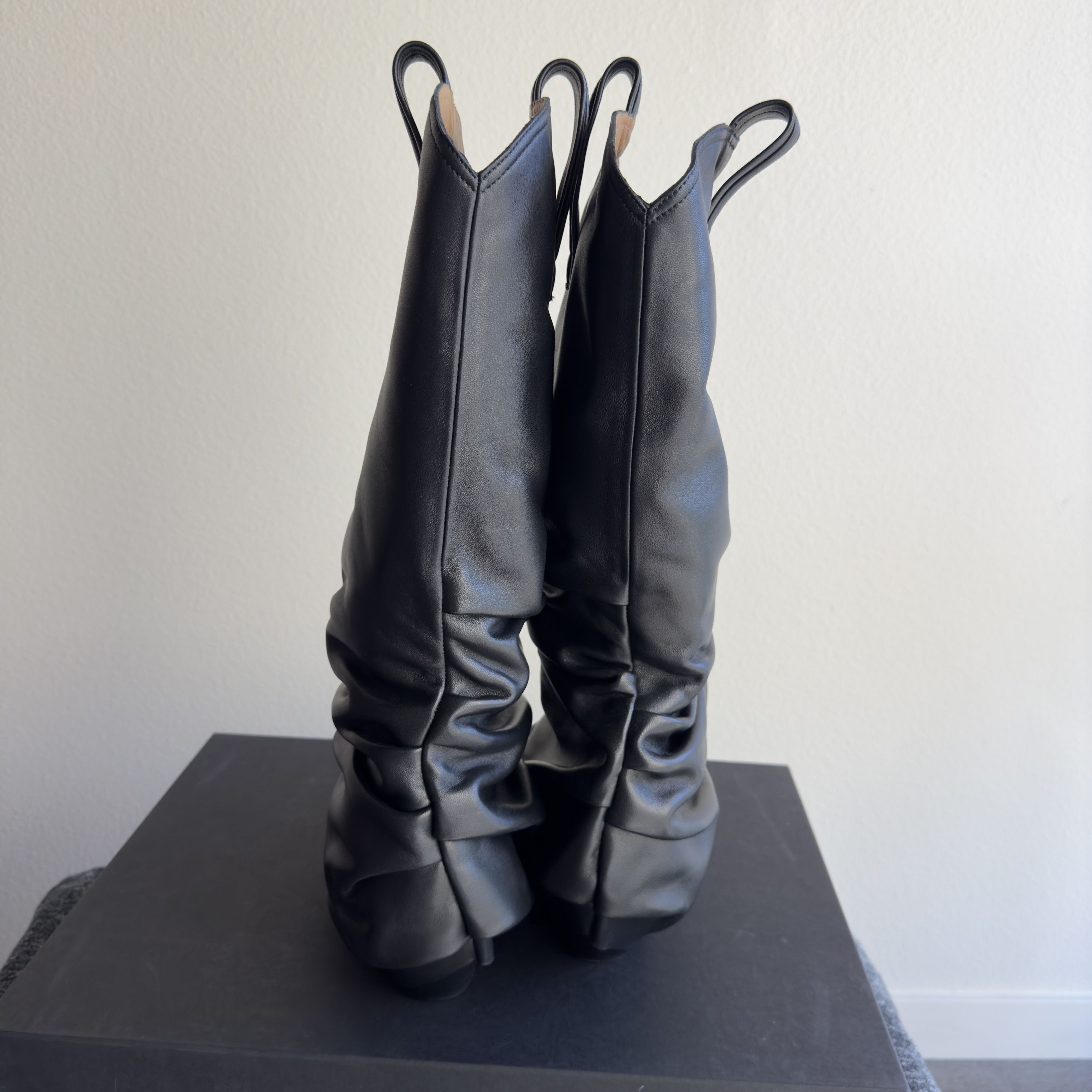 R13 R13 Mid Cowboy Boots w/ Sleeve Leather Size US 10 / IT 40 - 3 Thumbnail