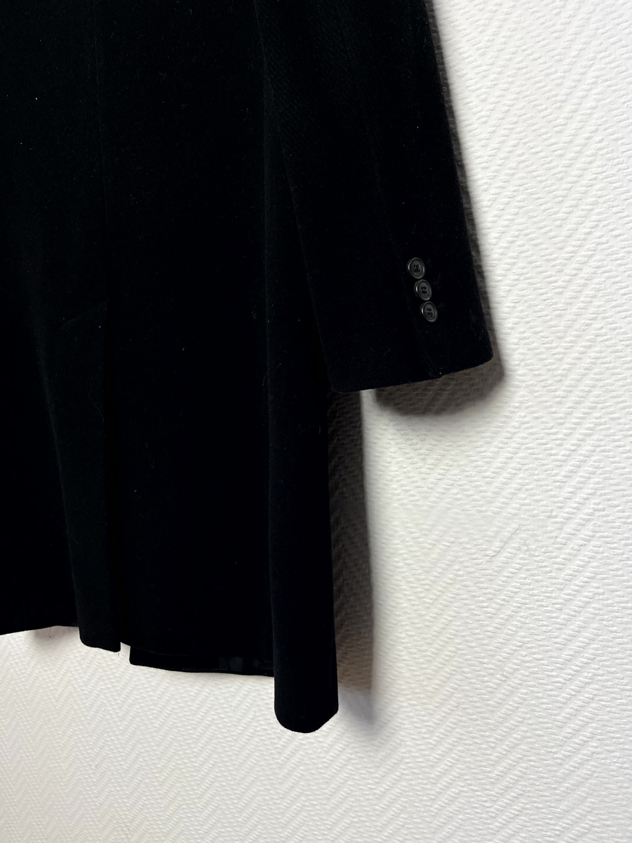 Karl Lagerfeld Karl Lagerfeld Black Classic Wool Overcoat Size M EU 44 Size US M / EU 48-50 / 2 - 12 Thumbnail