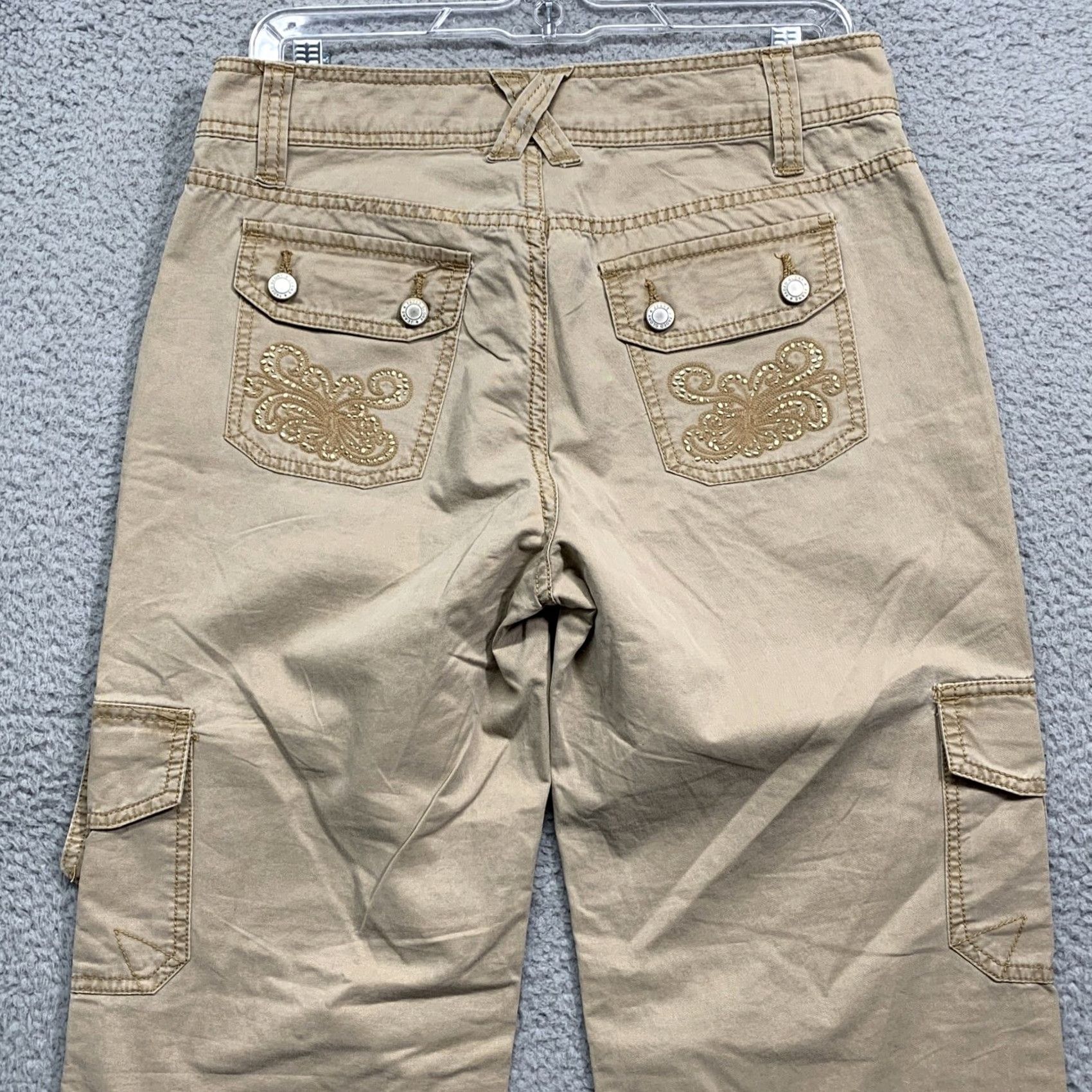Faded Glory Faded Glory Cargo Pants Missy 6 Tan NWT Jeans Pants Cargo Size 28" / US 6 / IT 42 - 5 Thumbnail