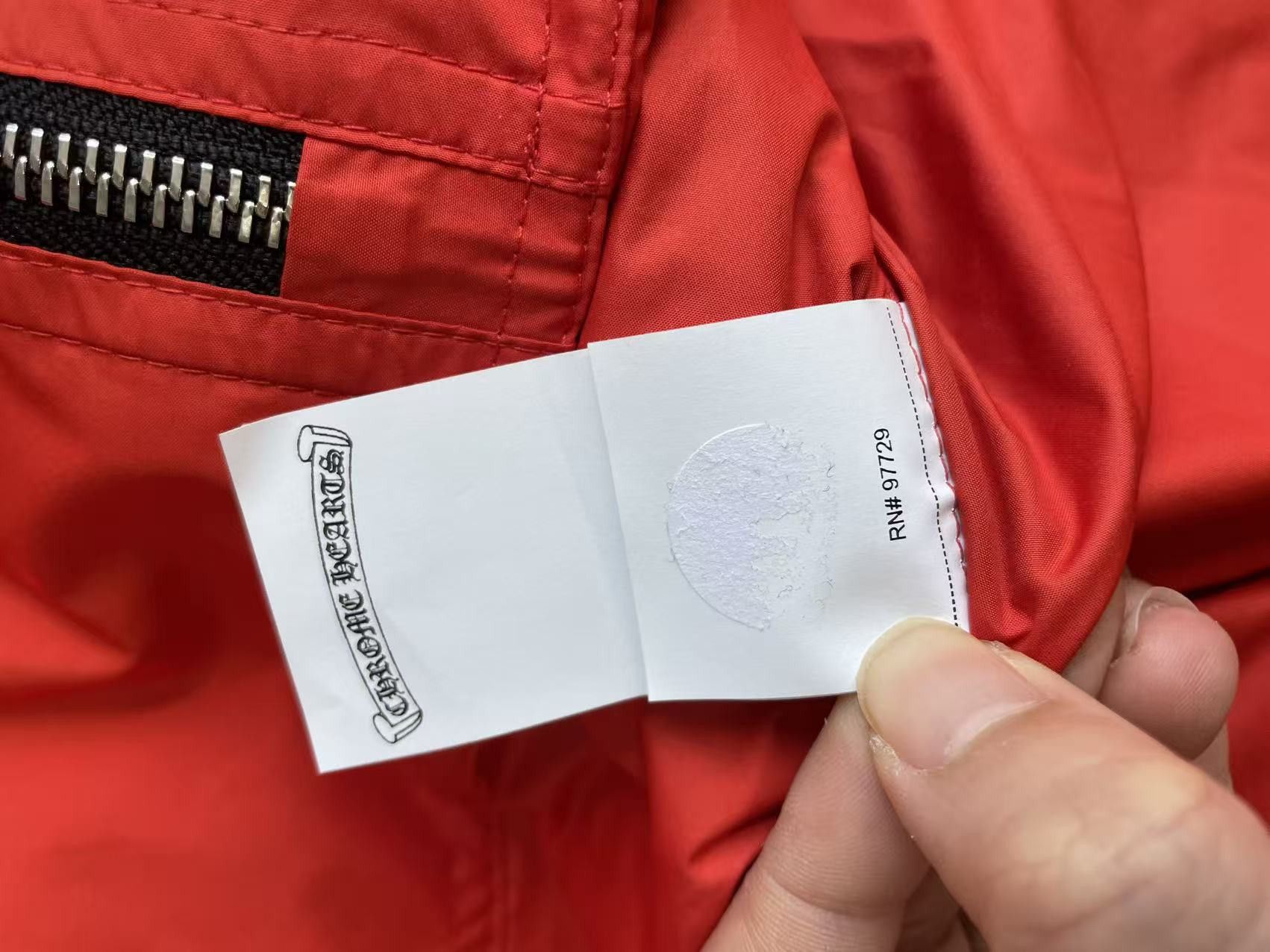 Chrome Hearts Chrome Hearts Red Monogram Cross Pattern Puffer Down Jacket Size US S / EU 44-46 / 1 - 11 Thumbnail