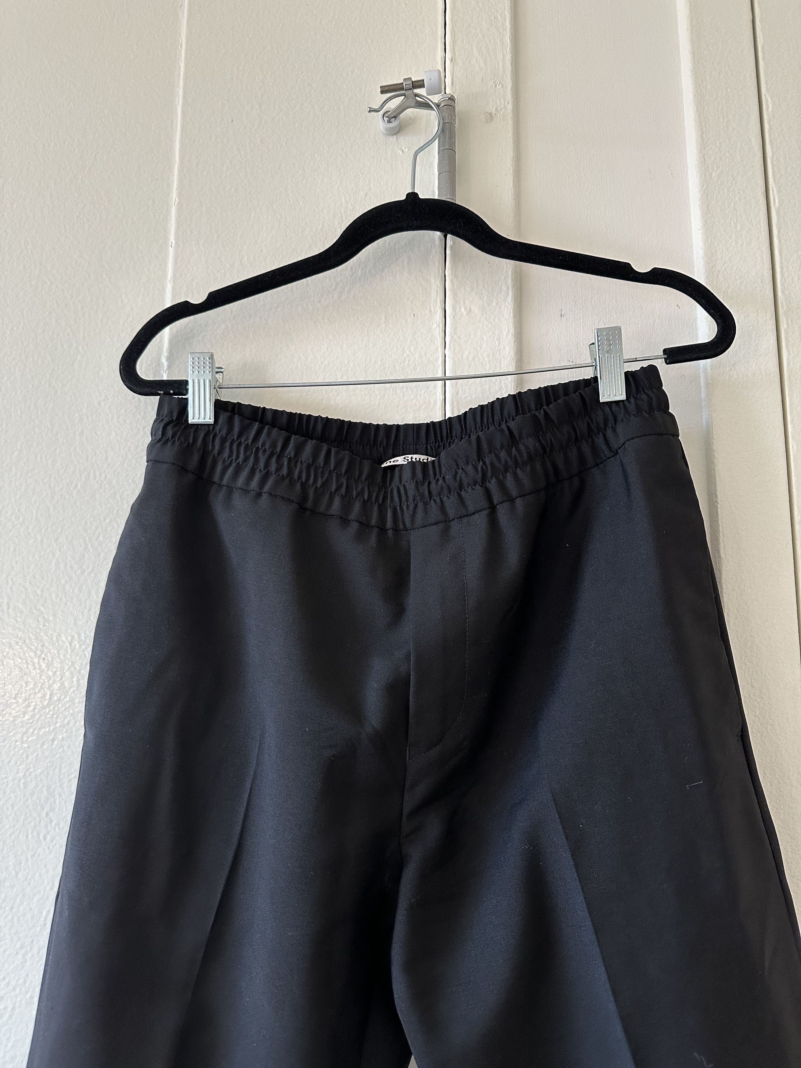 Acne Studios Acne Studios Wool/Mohair Ryder Trousers Size US 30 / EU 46 - 2 Thumbnail