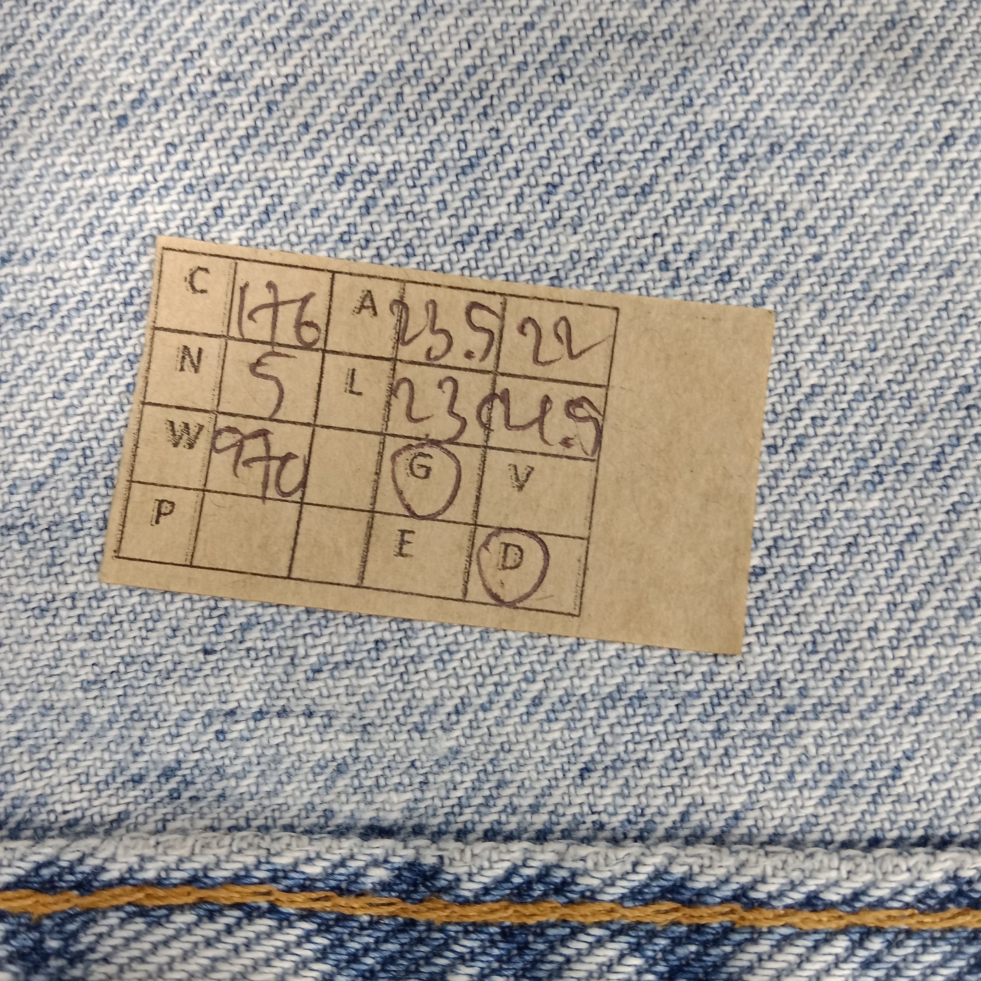 Levi's × Number (N)ine × Vintage Levi's X Number (N)ine Japan Custom Art Denim Jacket Size US L / EU 52-54 / 3 - 12 Thumbnail
