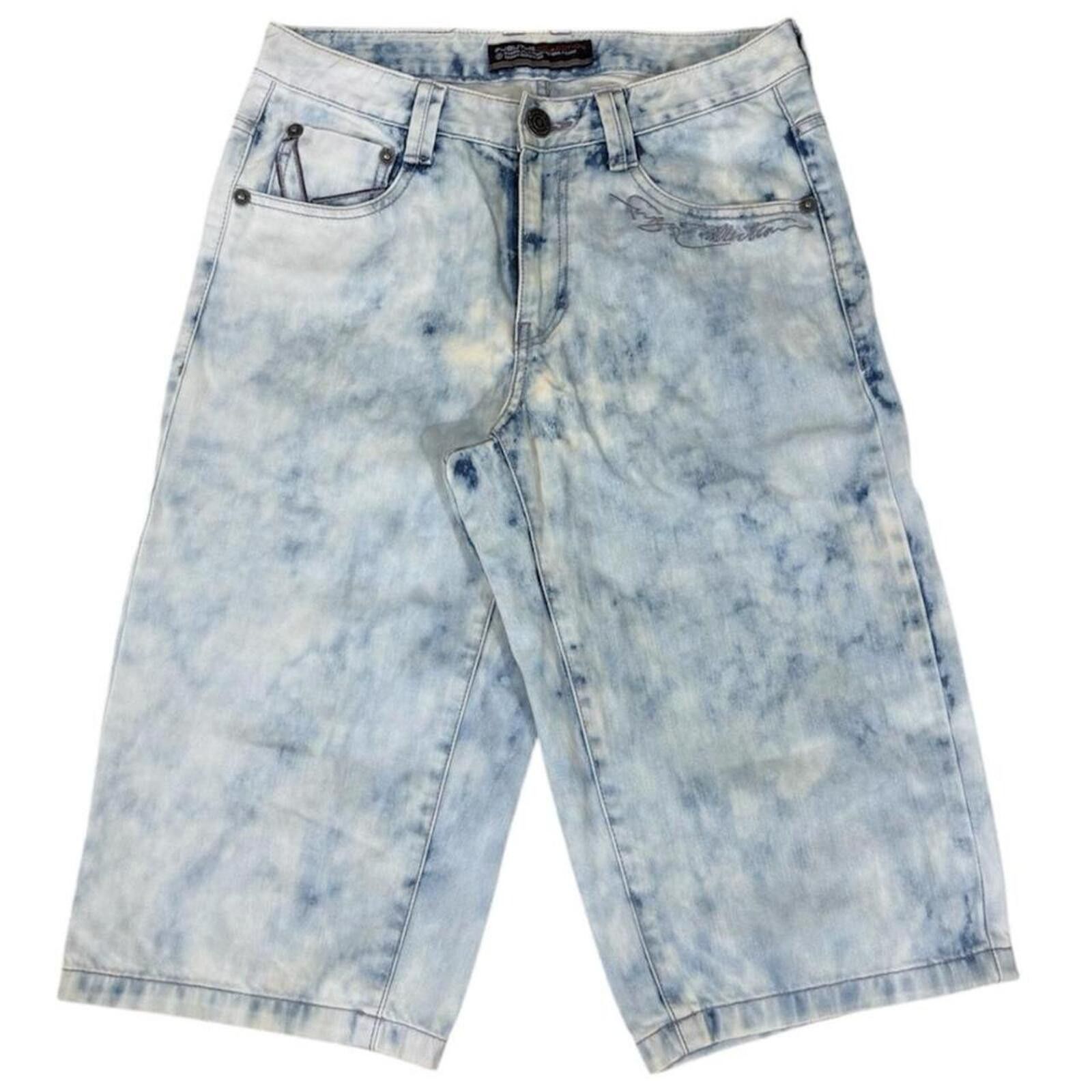Fubu Fubu collection light wash jorts with embroidered font Size US 30 / EU 46 - 3 Thumbnail