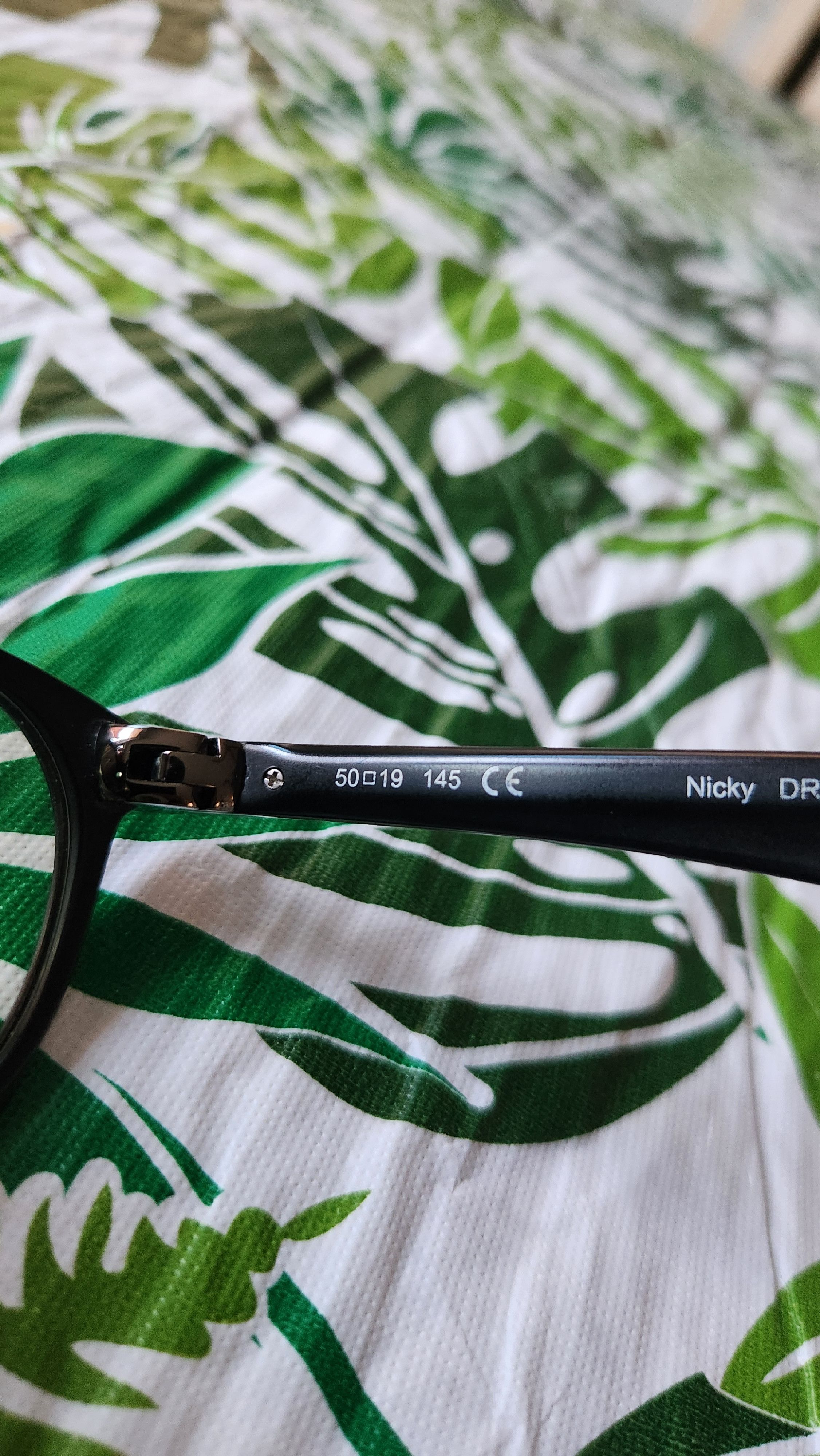 Other DRAGON DR 159 002 NICKY BLACK FRAMES ONLY EYEGLASSES 50-19 Size ONE SIZE - 13 Thumbnail