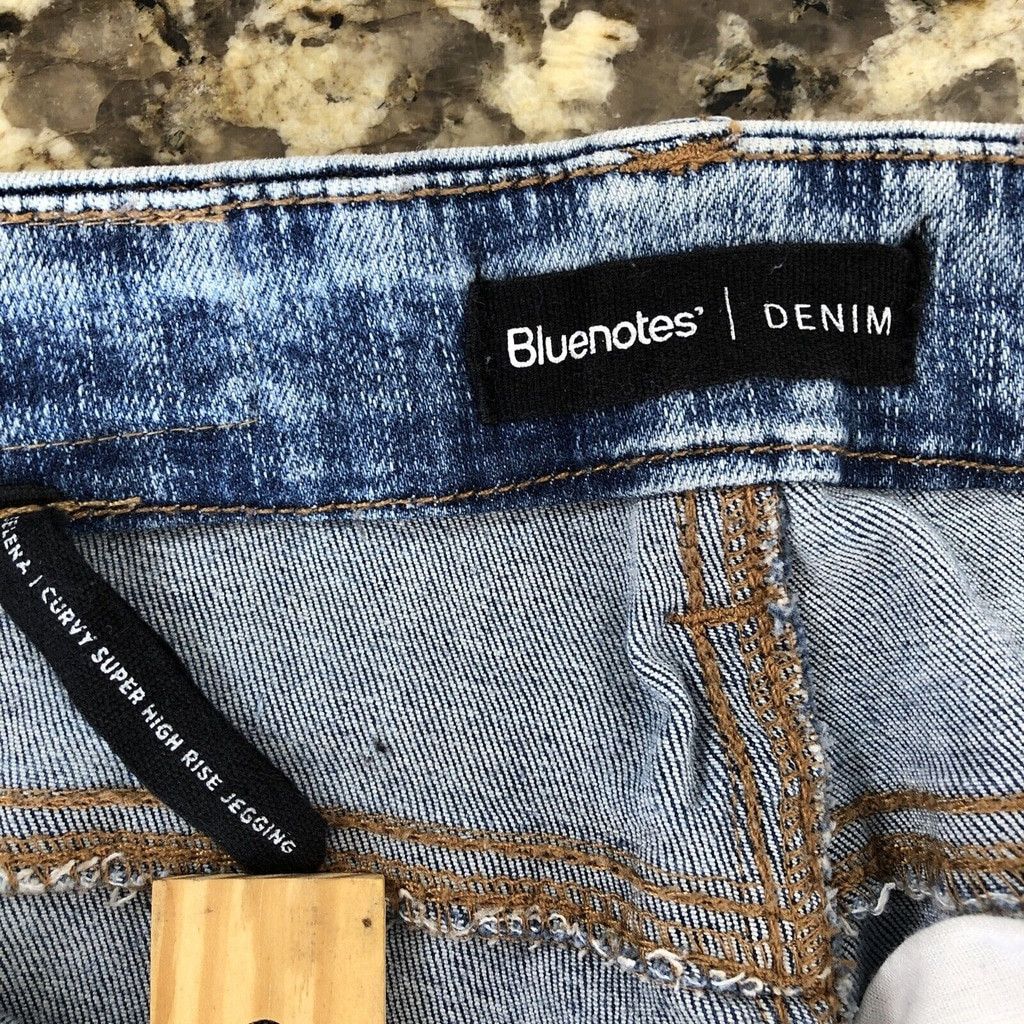 Other Size 25 Bluenotes Denim Curvy Super High Rise Jegging Rips Size 25" / US 0 / IT 36 - 3 Thumbnail