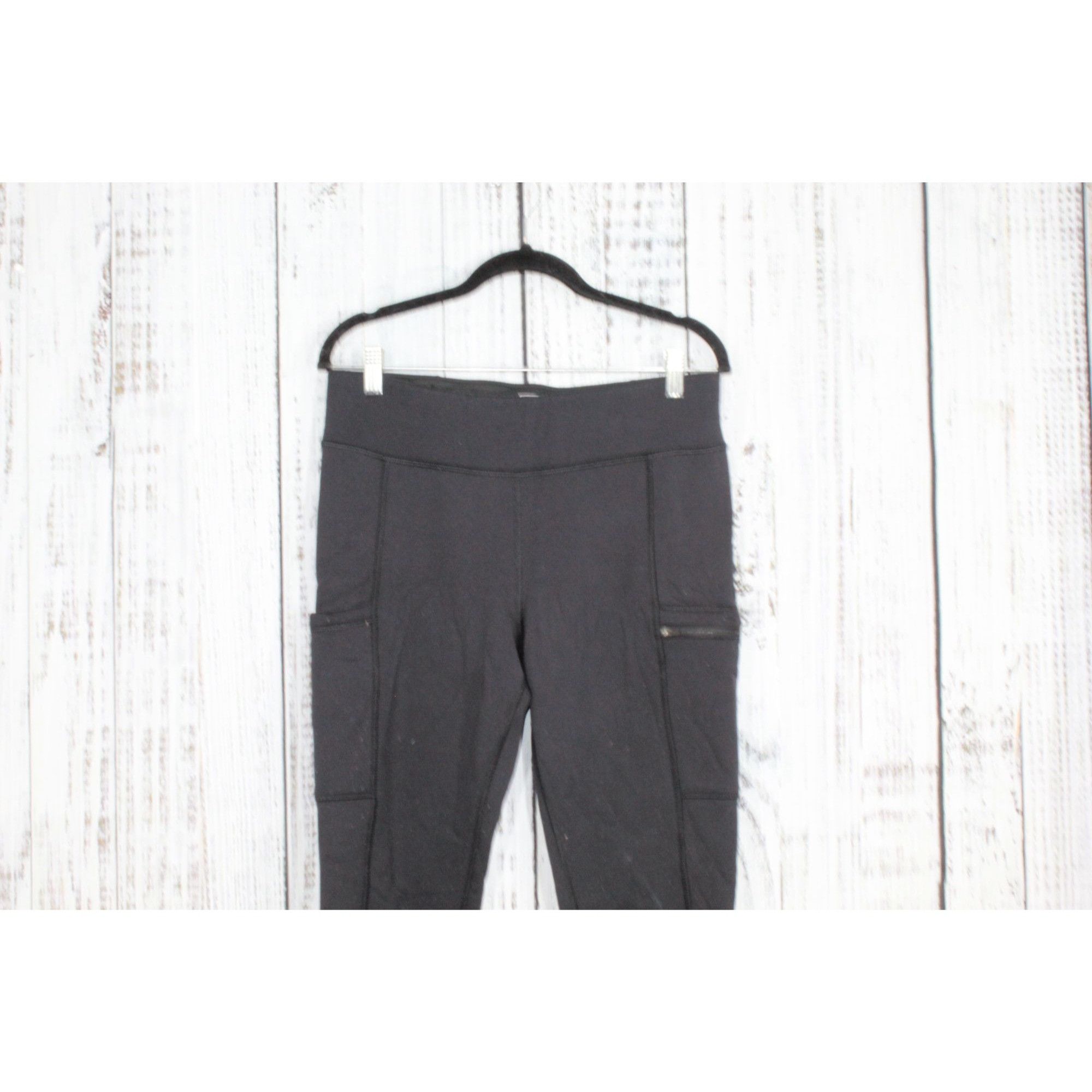 L.L. Bean LL Bean High Waisted Stretch Activewear Yoga Leggings Size 32" / US 10 / IT 46 - 6 Thumbnail