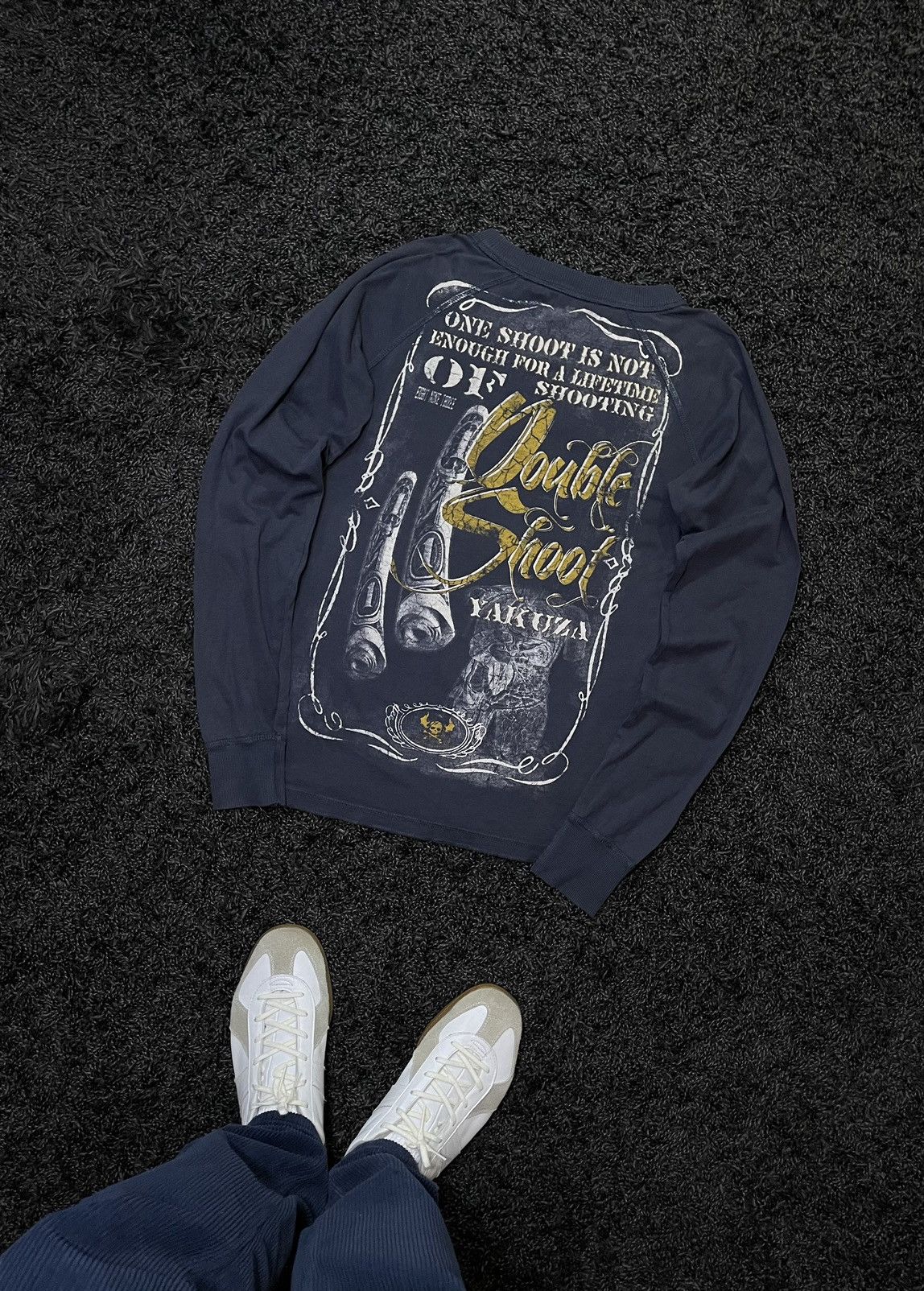 Ed Hardy Vintage Ed Hardy by Christian Audiger Style Yakuza Tee Size US S / EU 44-46 / 1 - 8 Thumbnail