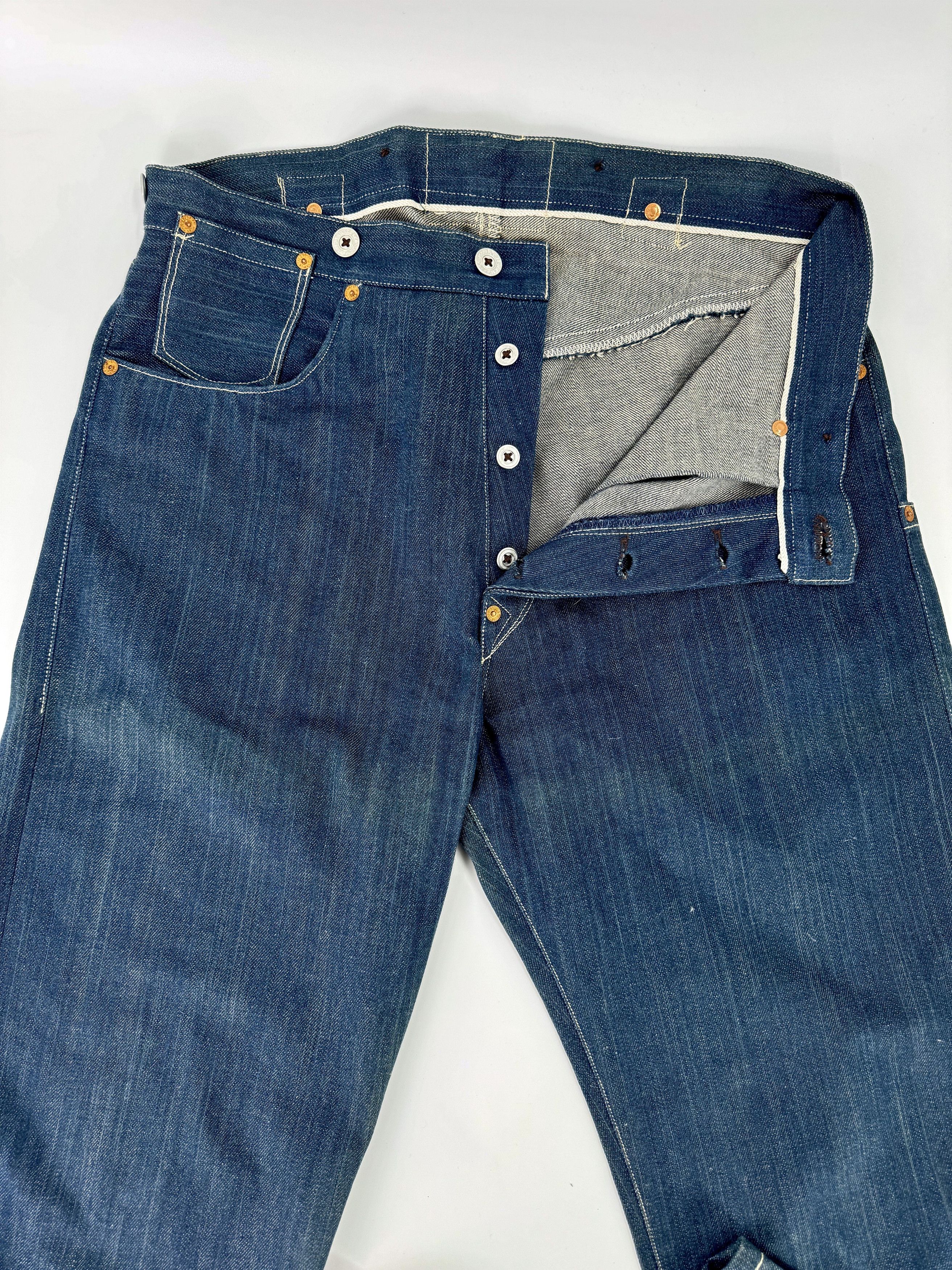 LVC LVC Levi's Vintage Clothing 1880 Knappave Nevada 32x32 Denim Size US 32 / EU 48 - 3 Thumbnail