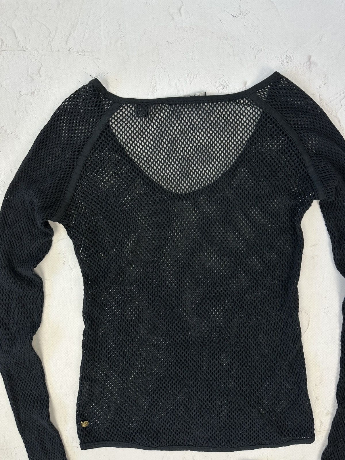 Beauty Beast × If Six Was Nine × Vintage Vintage Mesh Black Sweater Size S / US 4 / IT 40 - 7 Thumbnail