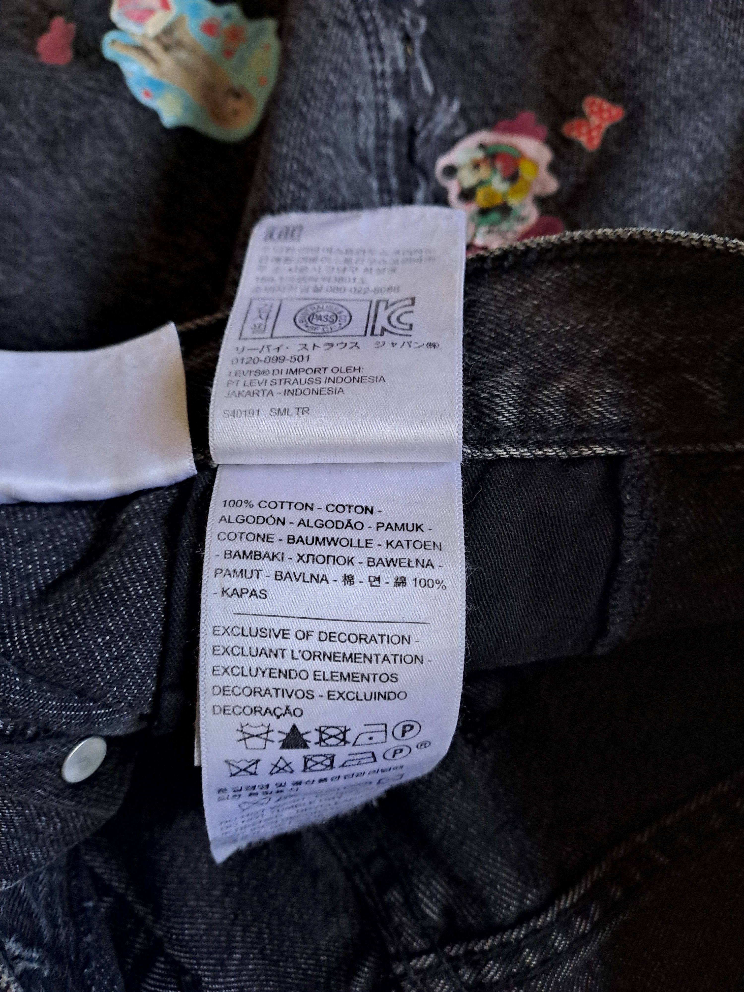 Levi's × Vetements Stickers Jeans Vetements Size 31" - 7 Thumbnail