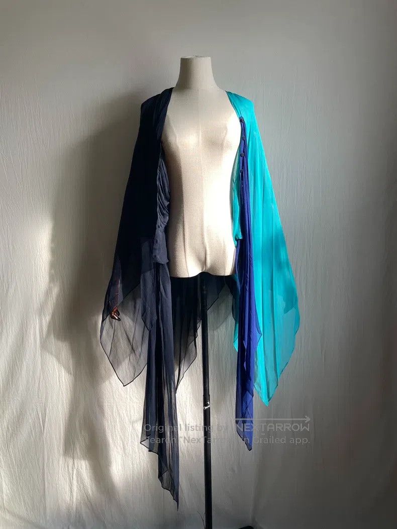 Issey Miyake Issey Miyake Color Block Coat Size M / US 6-8 / IT 42-44 - 5 Thumbnail