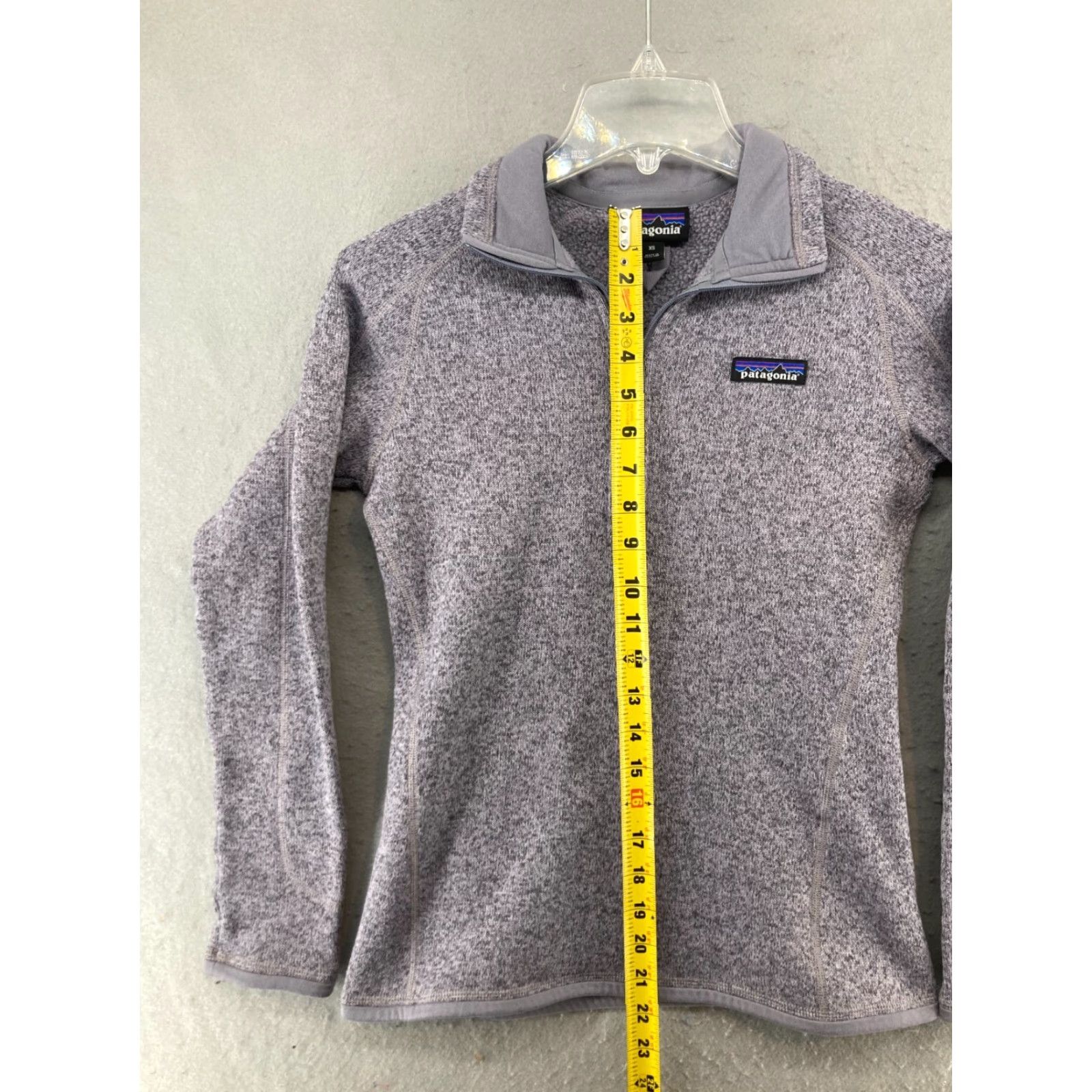 Patagonia Patagonia Synchilla Jacket Womens XS Gray Zip Pullover 1/4" Zip Fleece Polyester Basic jacket Vintage: No Size XS / US 0-2 / IT 36-38 - 3 Thumbnail
