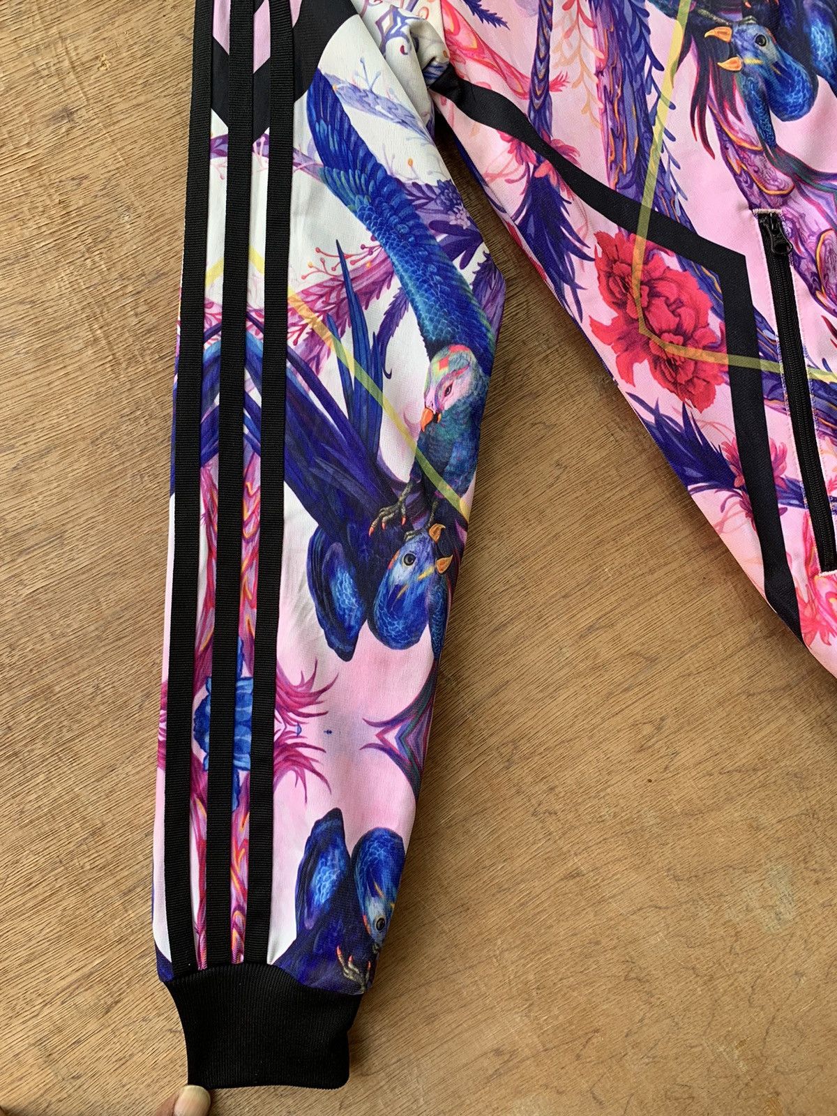 Adidas Adidas Floral Phoenix Full Print Track Jacket Size S / US 4 / IT 40 - 10 Thumbnail