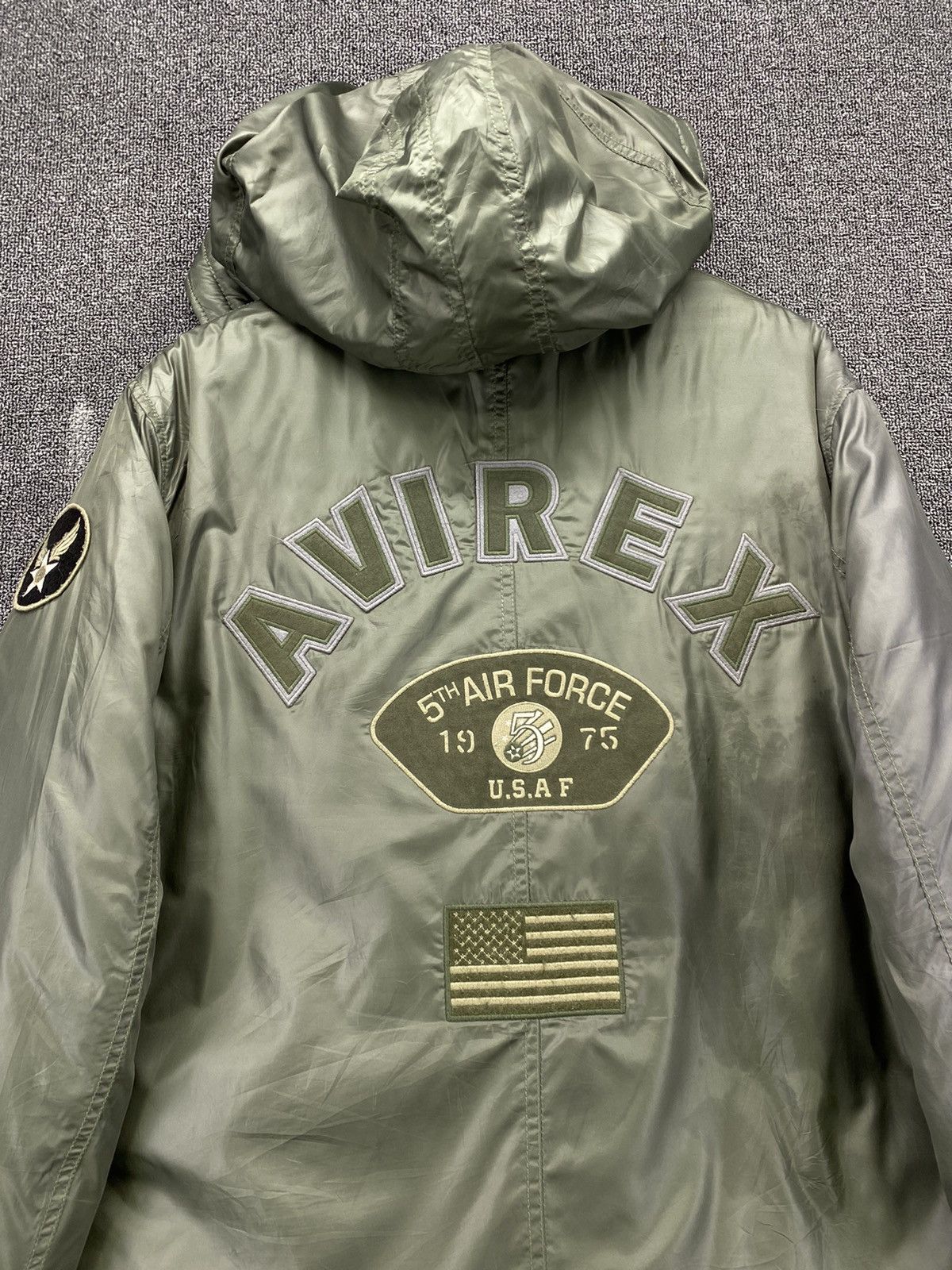 Avirex × Vintage Vintage Avirex Us Air Force Down Jacket Size US XL / EU 56 / 4 - 5 Thumbnail