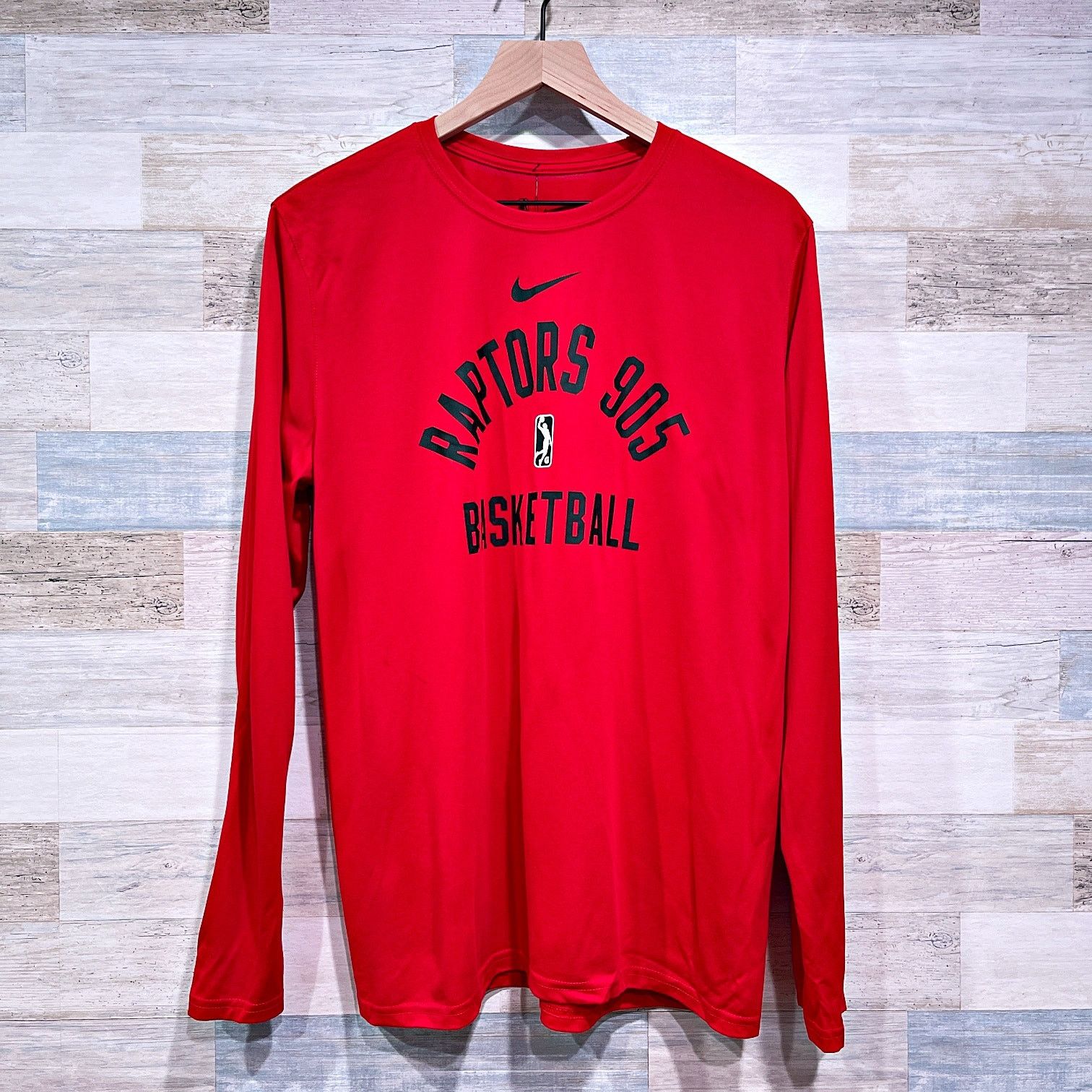 NBA × Nike Raptors 905 NBA G League Nike Dri Fit Tee Red Long Sleeve L Size US L / EU 52-54 / 3 - 1 Thumbnail