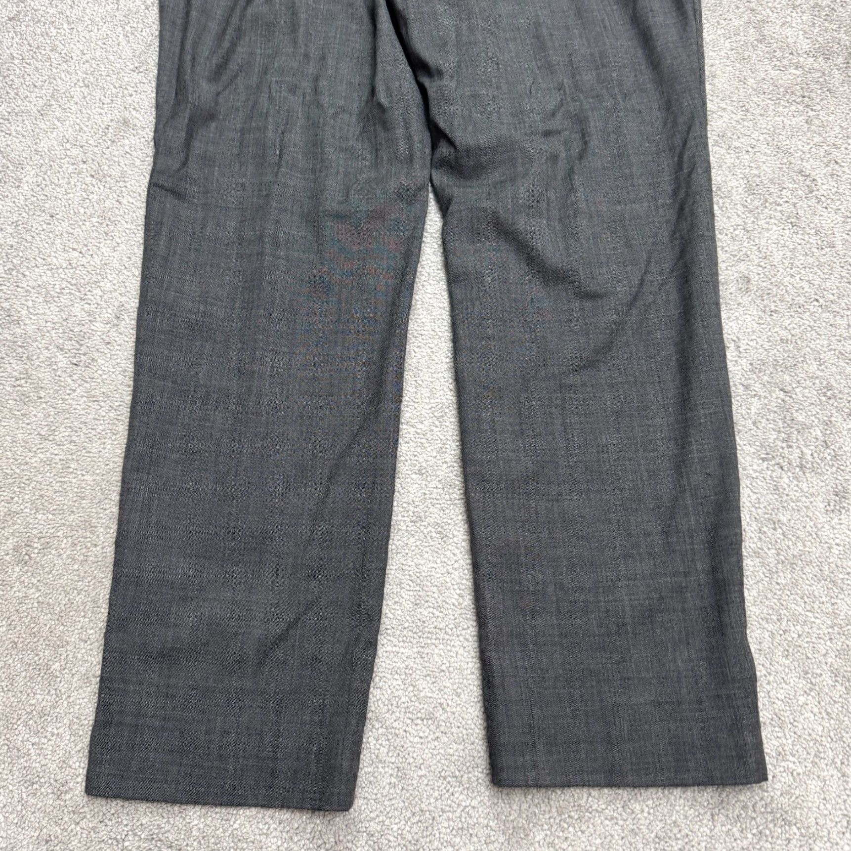 Ralph Lauren Lauren Ralph Lauren Wool Pants Men 38x30 Gray Straight Leg Dress Pants Size US 38 / EU 54 - 5 Thumbnail