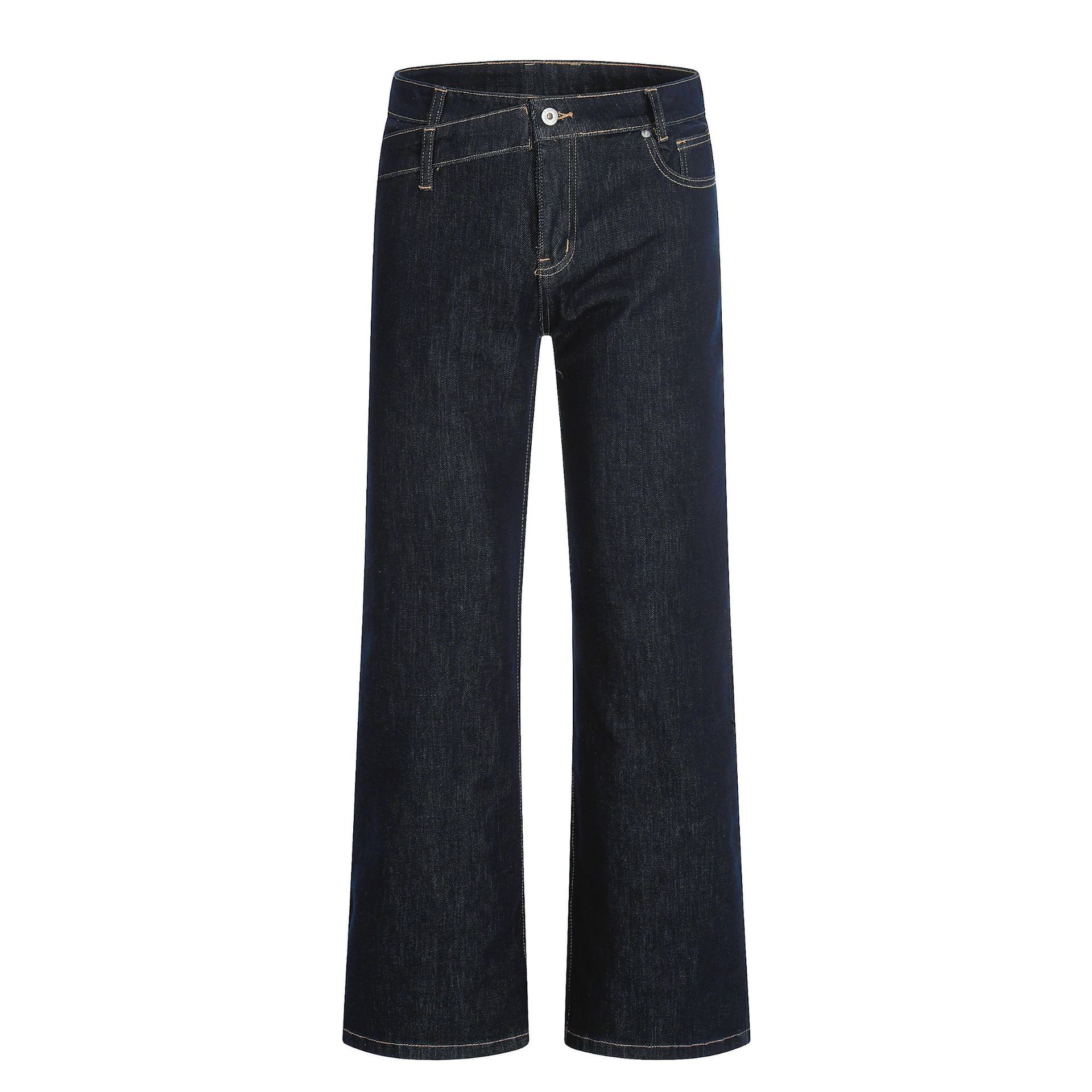 Jean American men's blue loose straight casual retro jeans Size US 32 / EU 48 - 1 Thumbnail