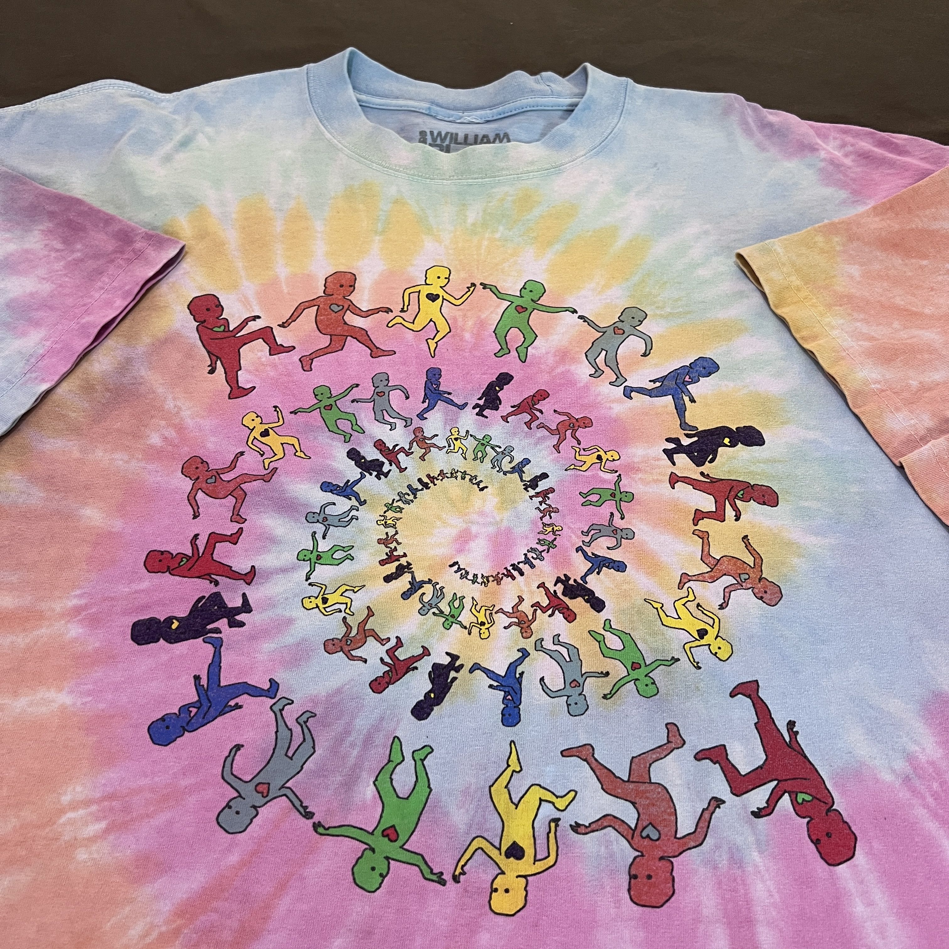 Other Dancing Spiral Tie Dye Tee 2XL Oversized Psychedelic Size US XXL / EU 58 / 5 - 5 Thumbnail