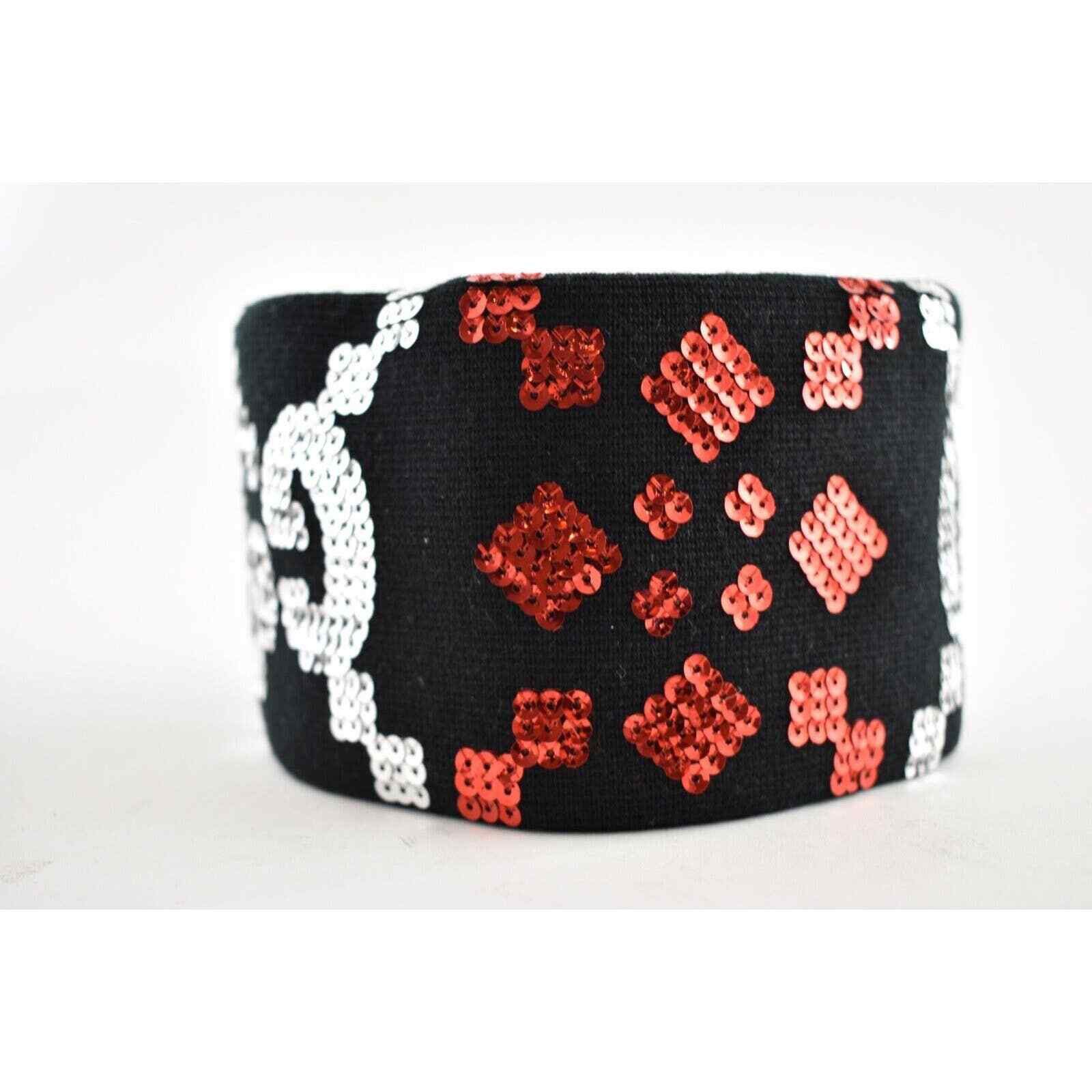 Gucci Gucci GG Logo Wool Stretchy Headband Hair Small 56cm Size ONE SIZE - 7 Thumbnail