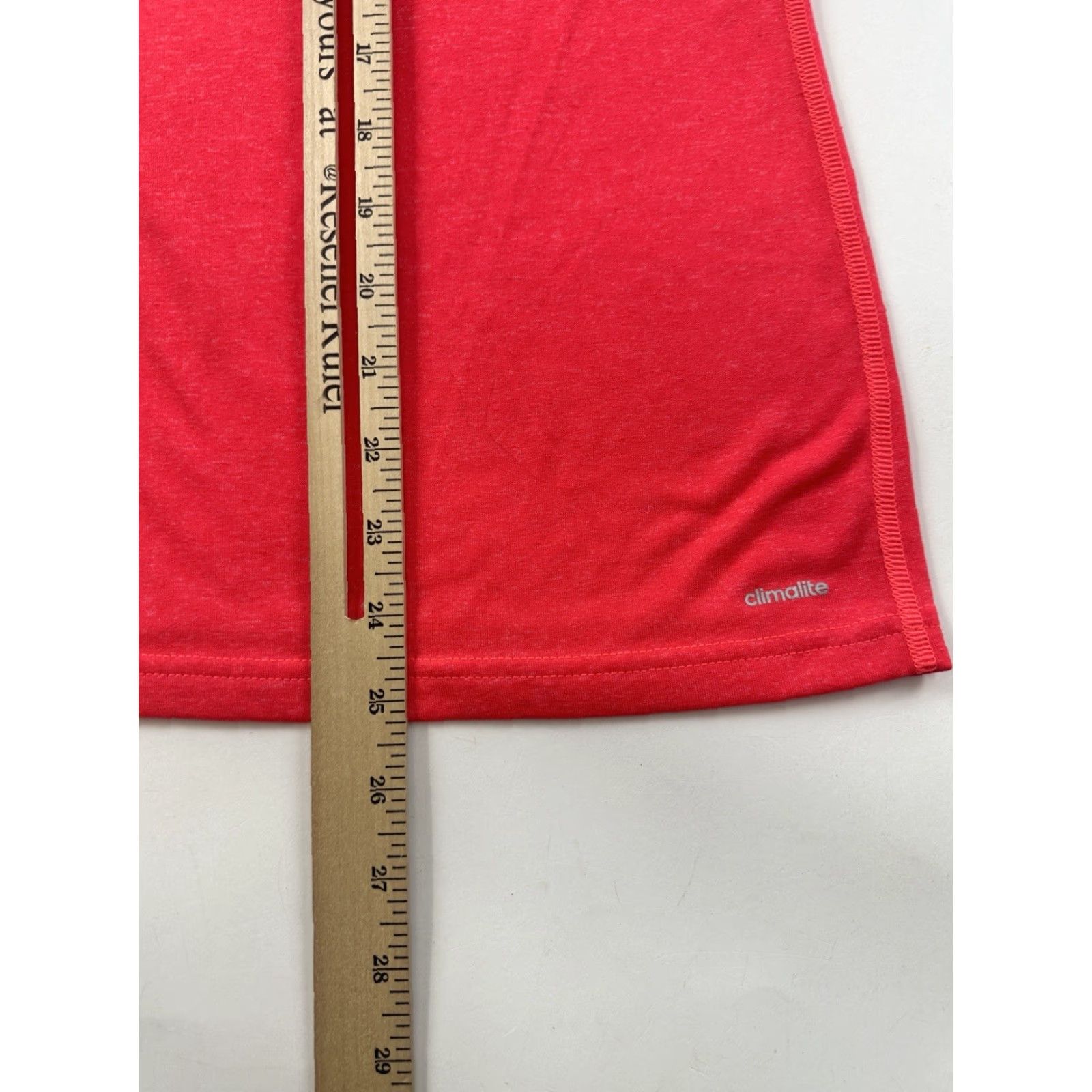 Adidas Adidas Shirt Womens Small Orange V-Neck Pullover Athletic Ultimate Tee Size S / US 4 / IT 40 - 5 Thumbnail